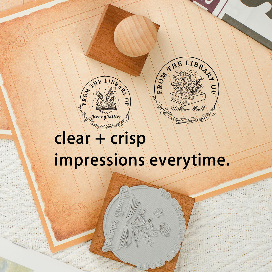 Custom Logo Rubber Stamp