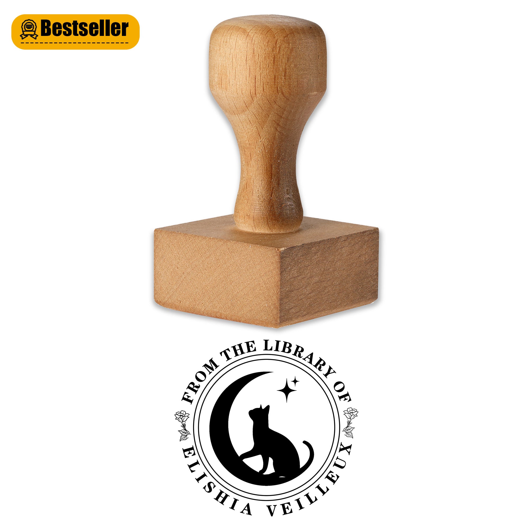 Custom Nature Wood Stamp