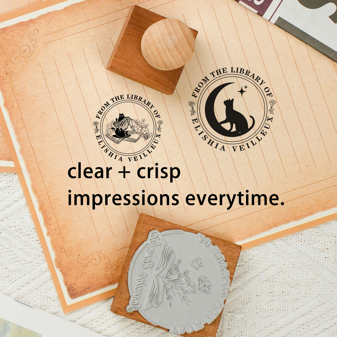 Custom Nature Wood Stamp