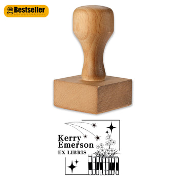 Custom Hand Carved Rubber Stamp
