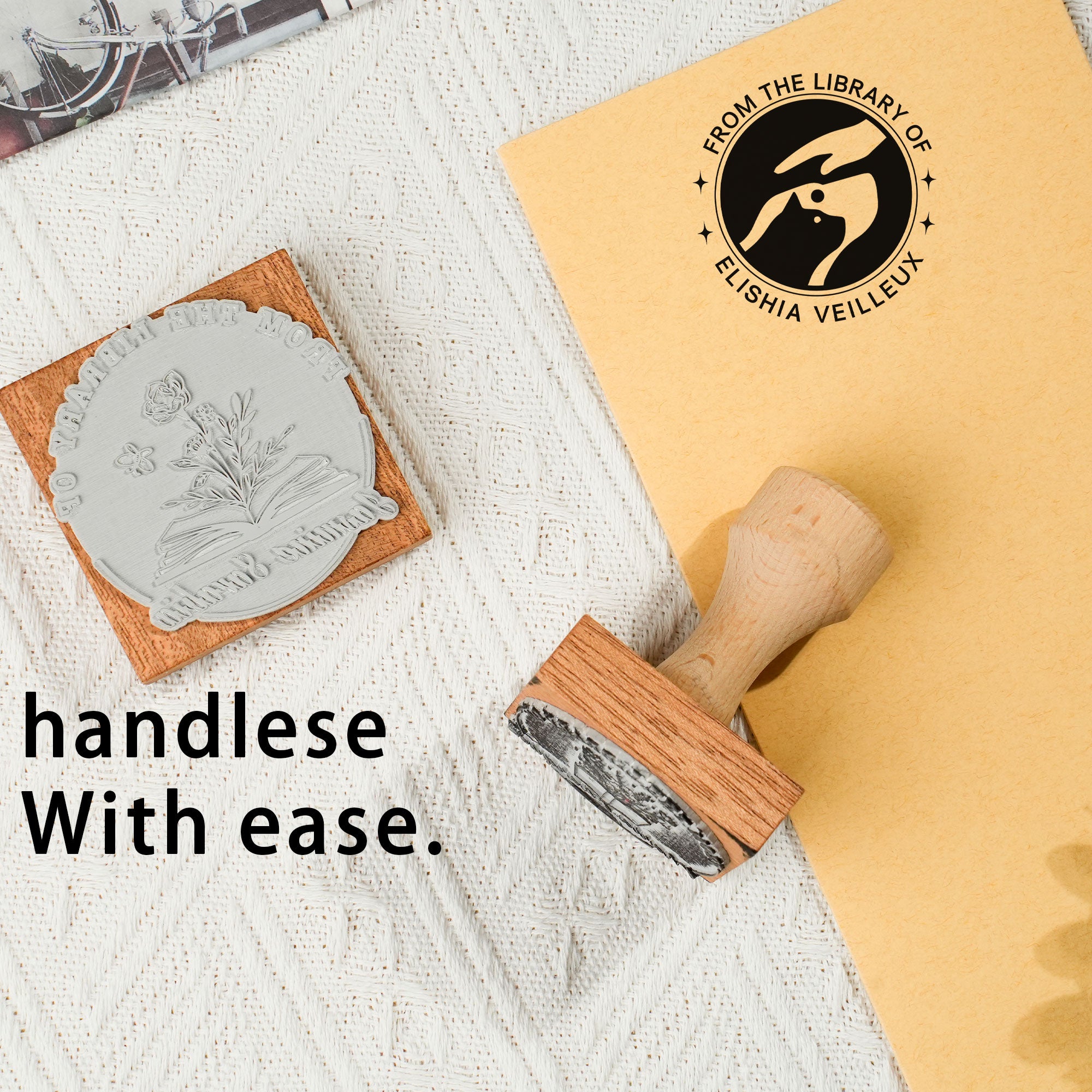 Custom Retro Signature Stamp