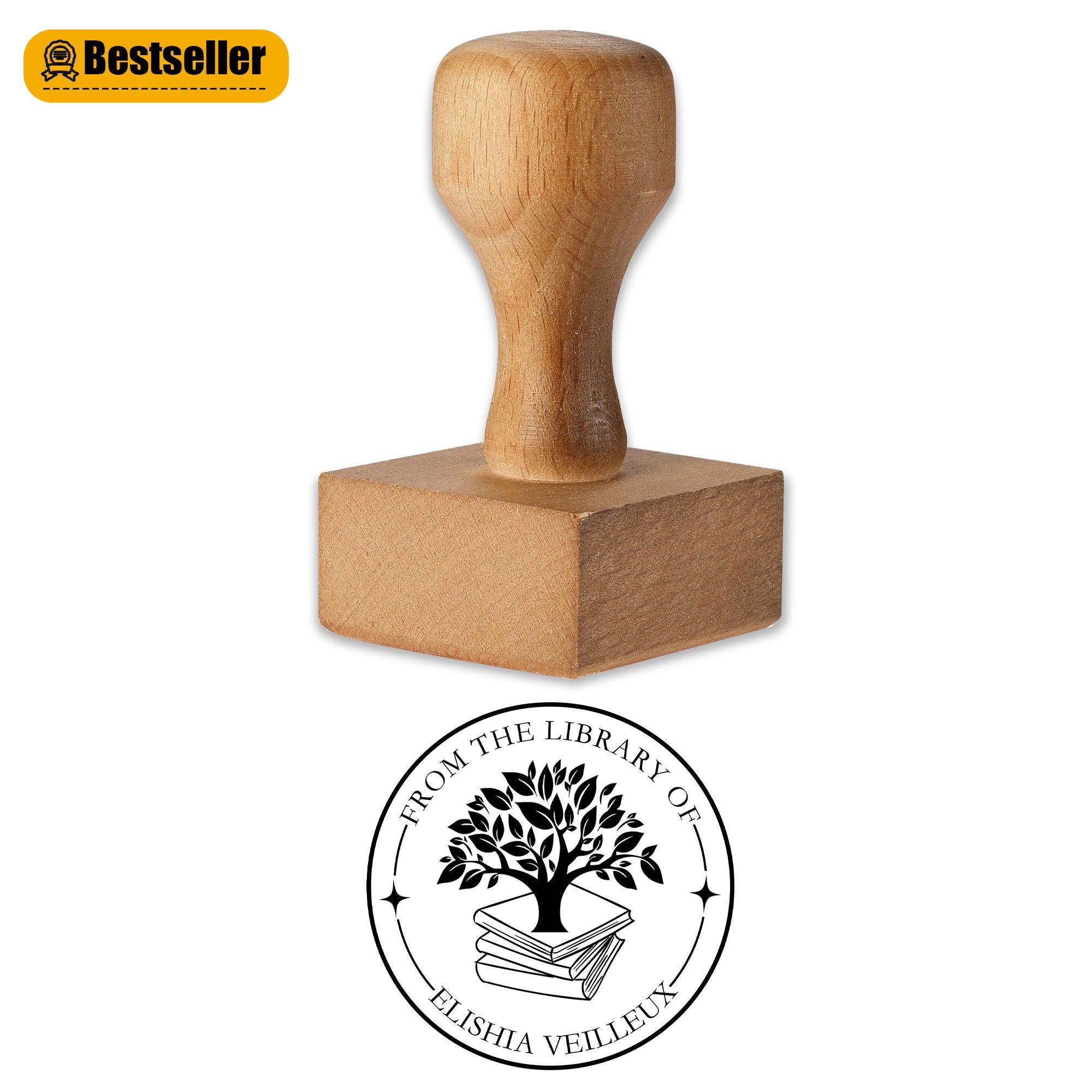 Custom Art Decor Rubber Stamp