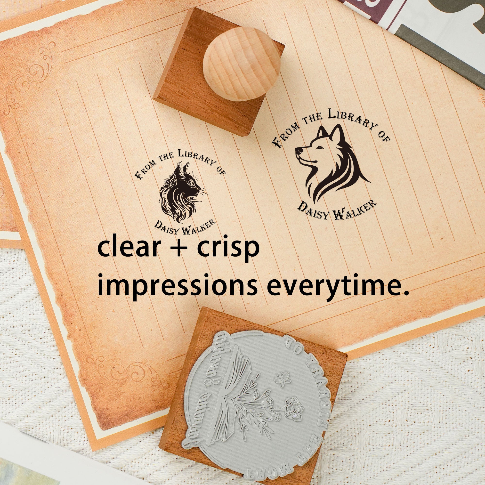 Custom DIY Journal Stamp