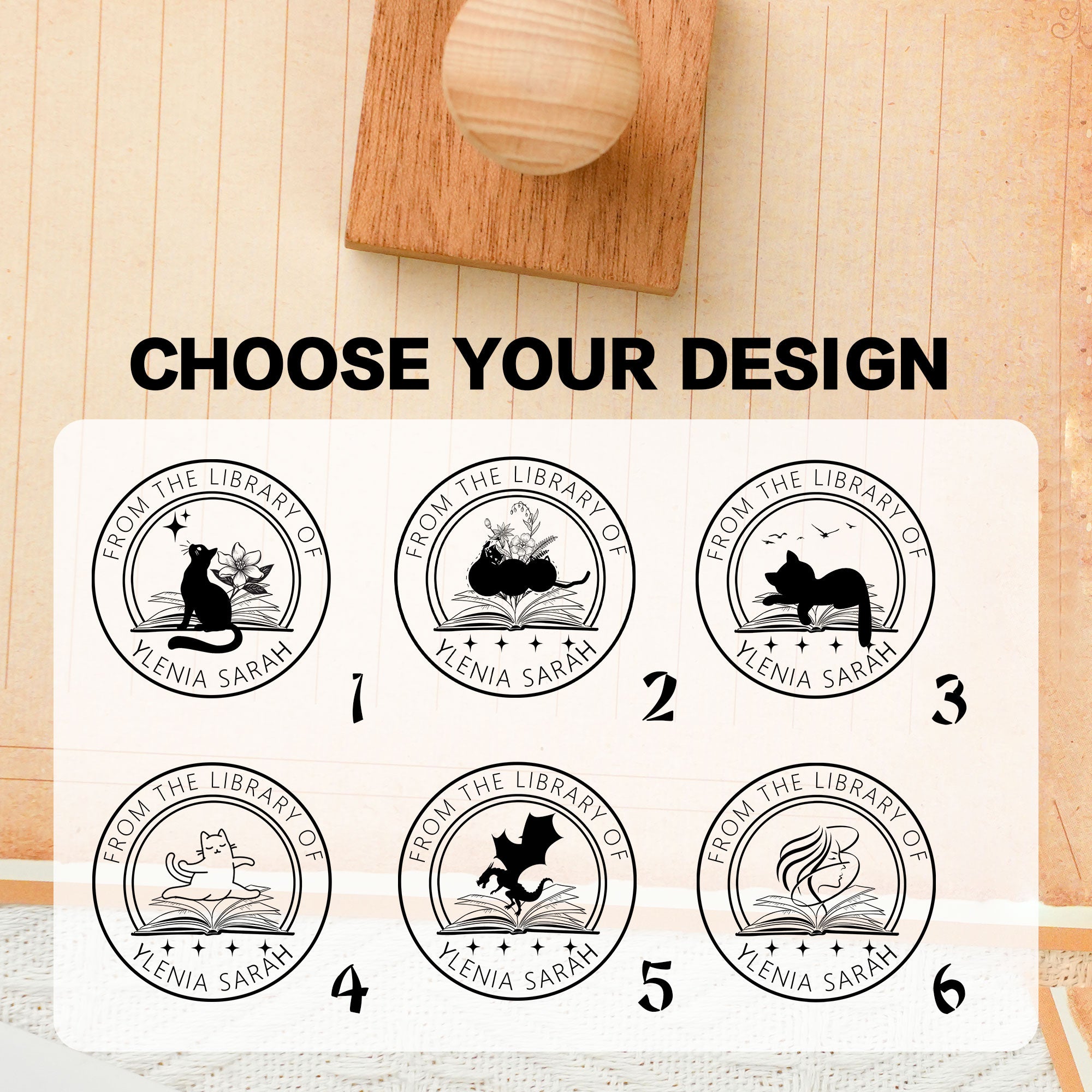 Custom Simple Design Stamp