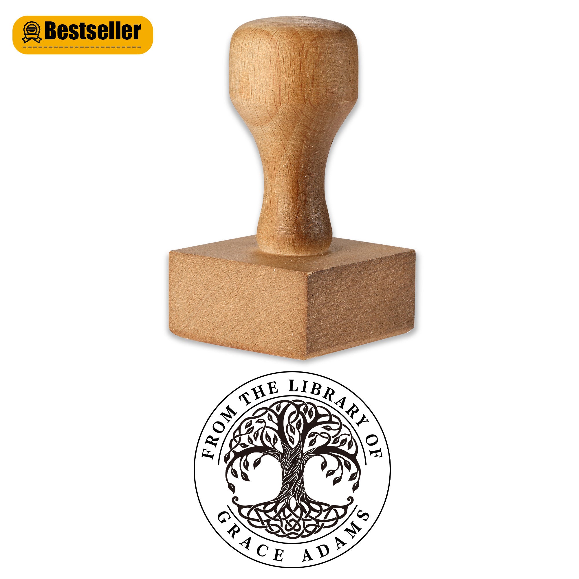 Custom Retro Gift Stamp