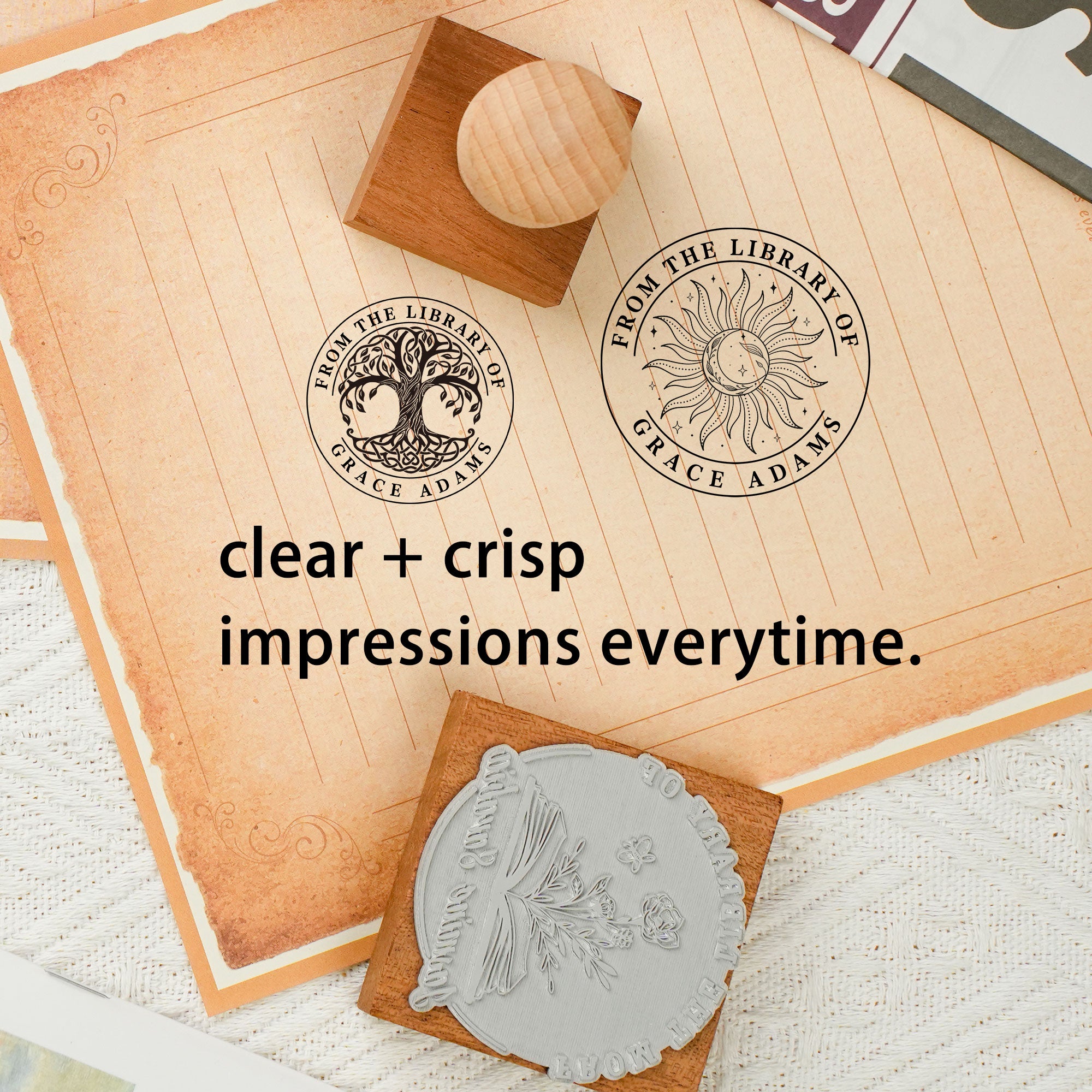 Custom Retro Gift Stamp