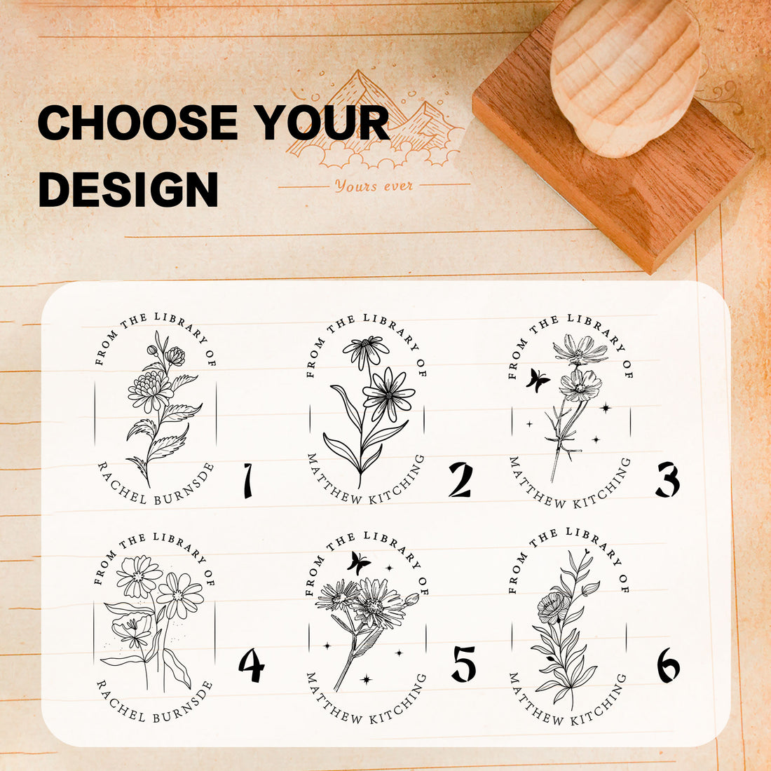 Handcraft Book Stamp