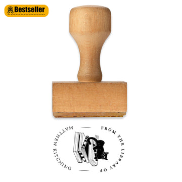 Minimal Art Rubber Stamp