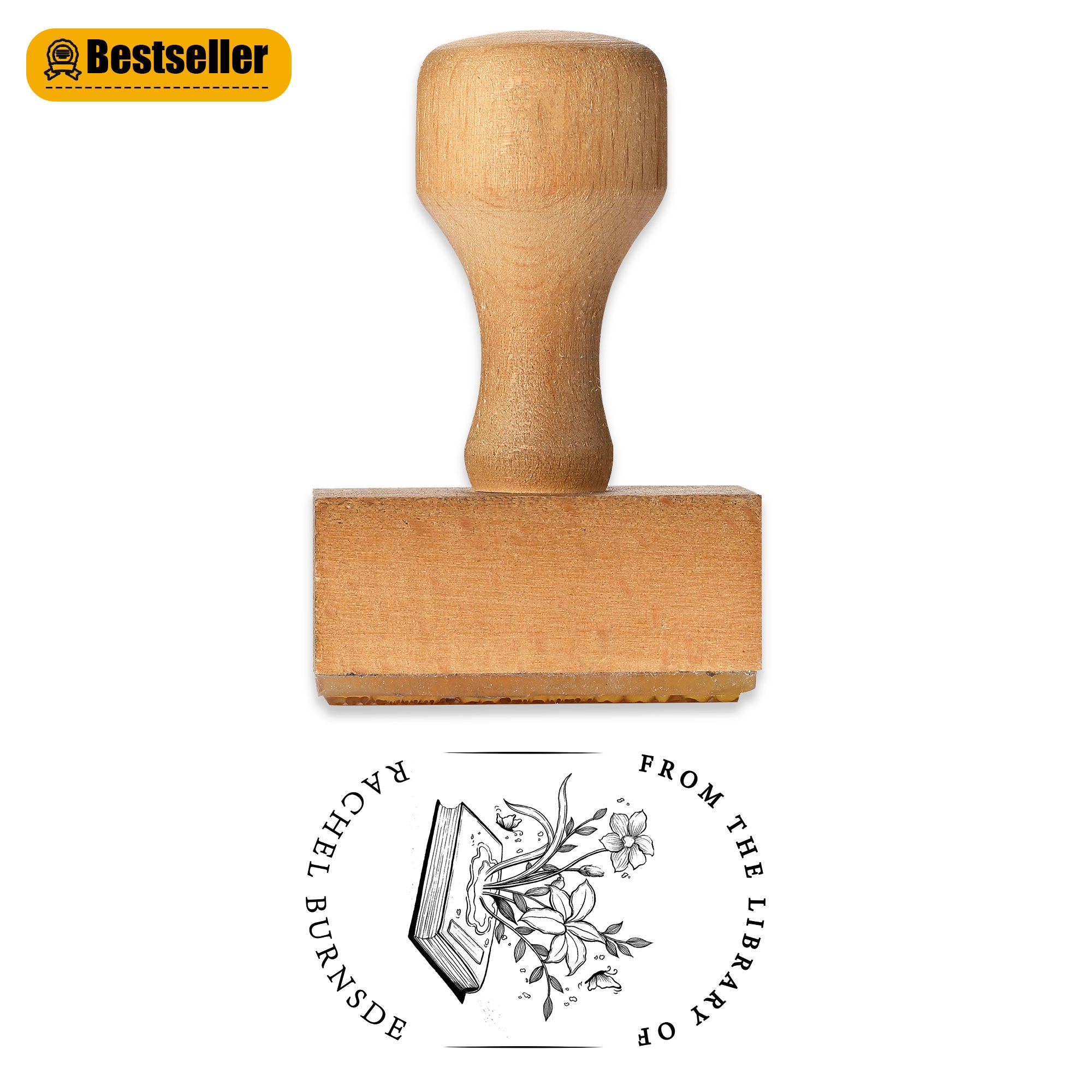 Art Journal Rubber Stamp