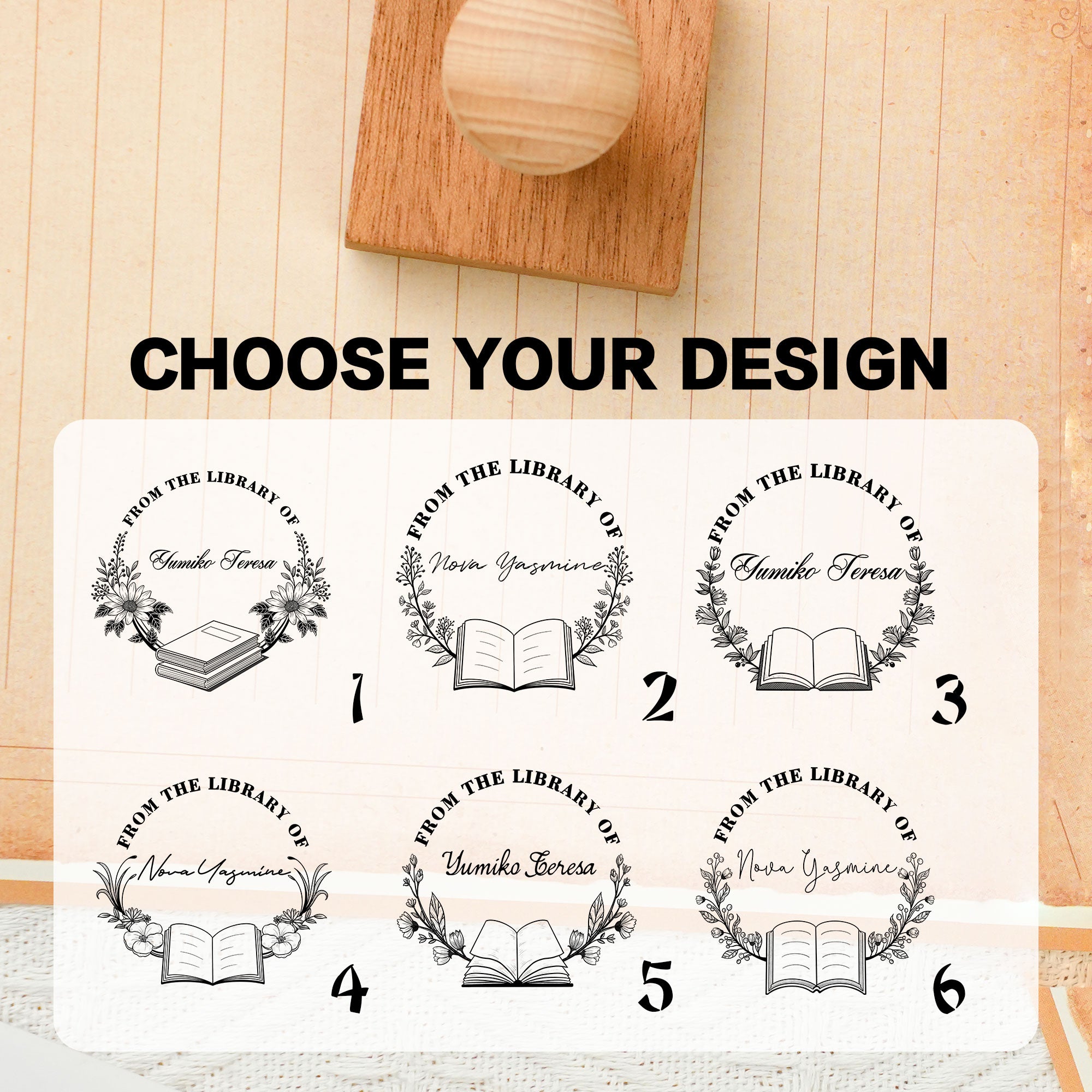 Custom Classic Invitation Stamp