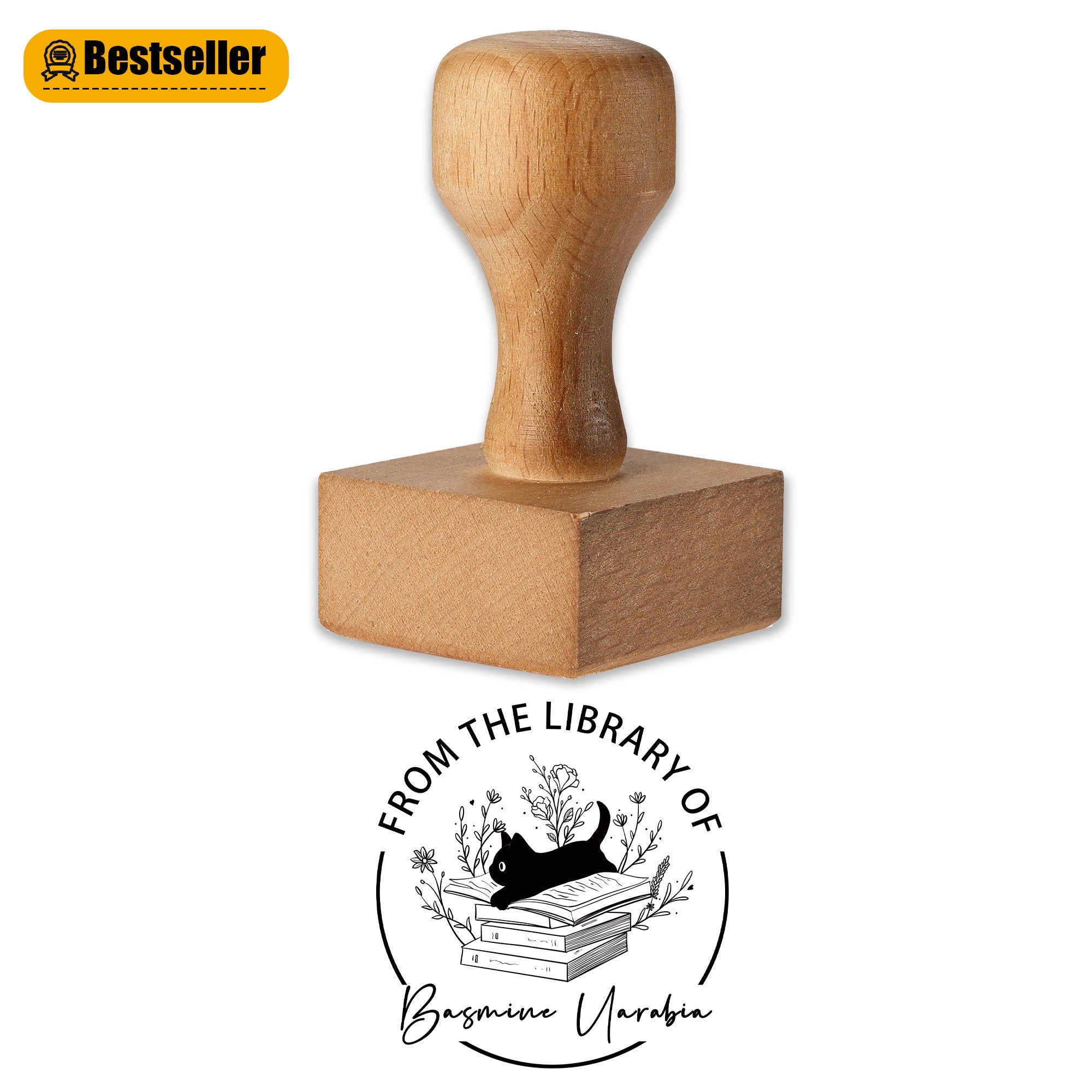 Custom Personal Bookplate Stamp