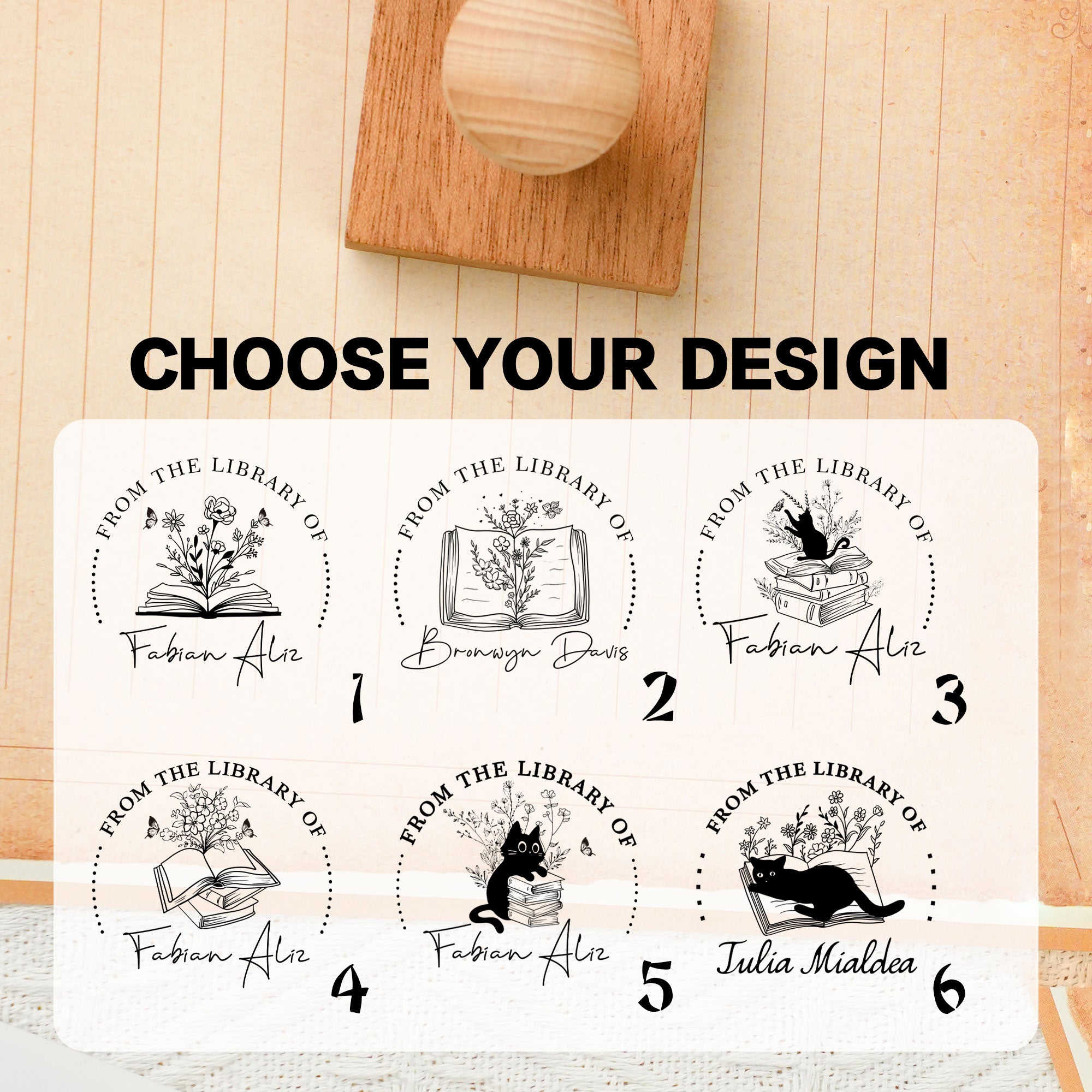 Custom Vintage Seal Stamp