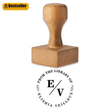 Custom Art Lover Rubber Stamp