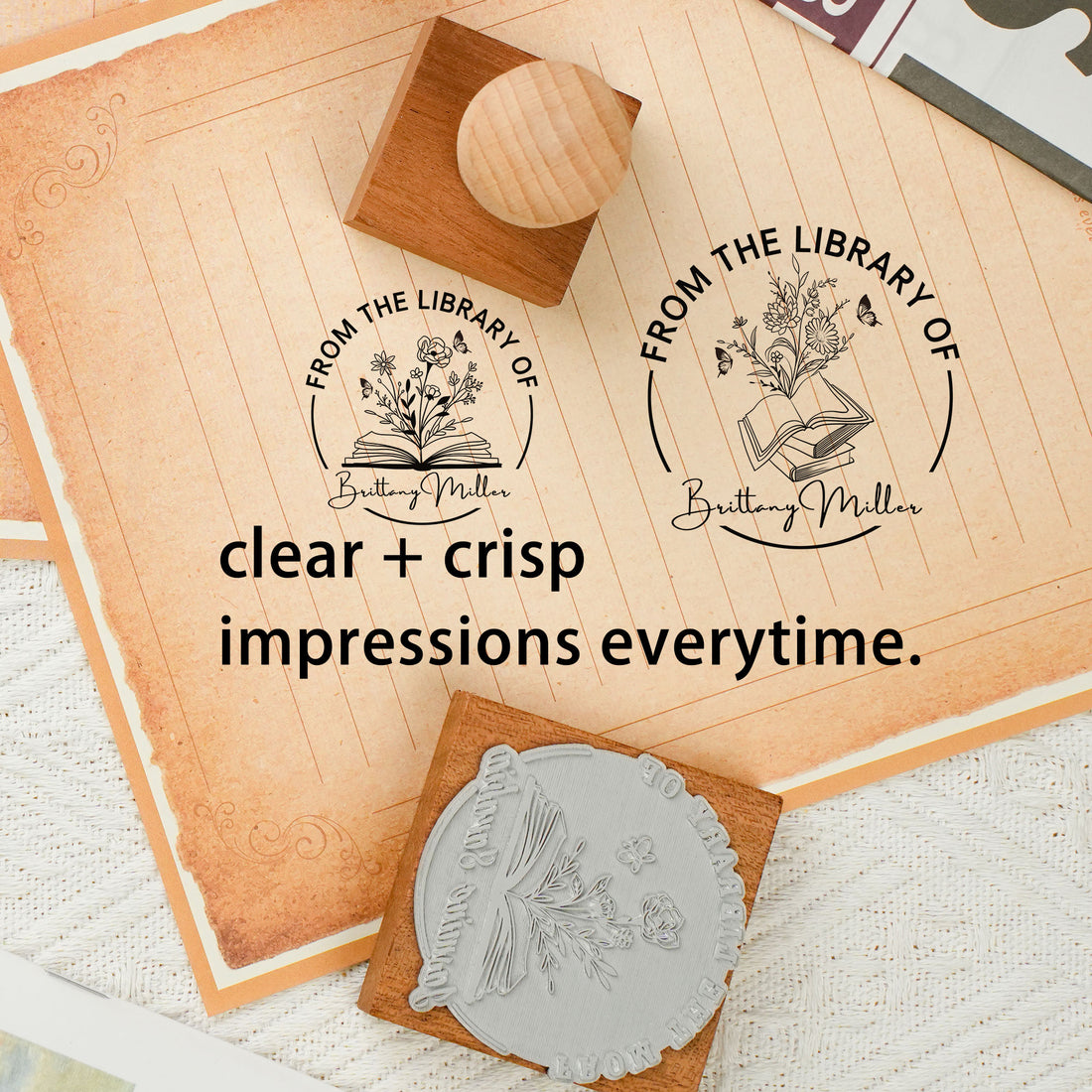 Custom Wooden Decor Stamp