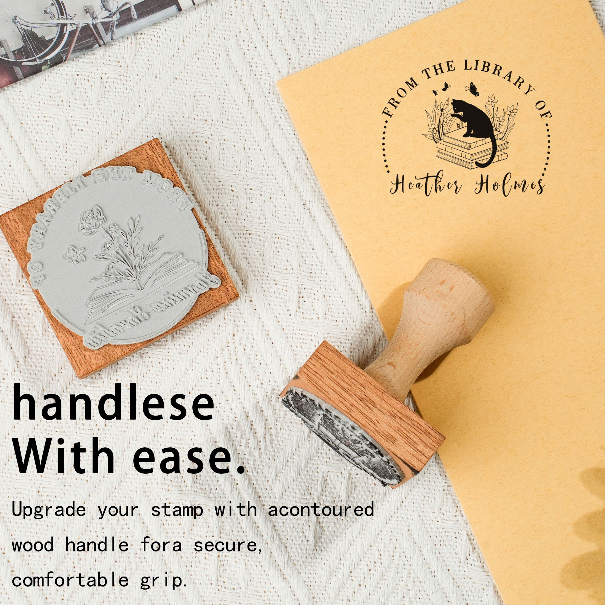 Custom Retro Keepsake Stamp