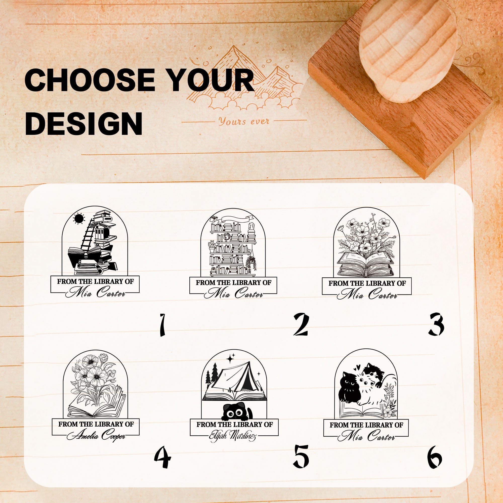 Creative Art Rubber Stamp
