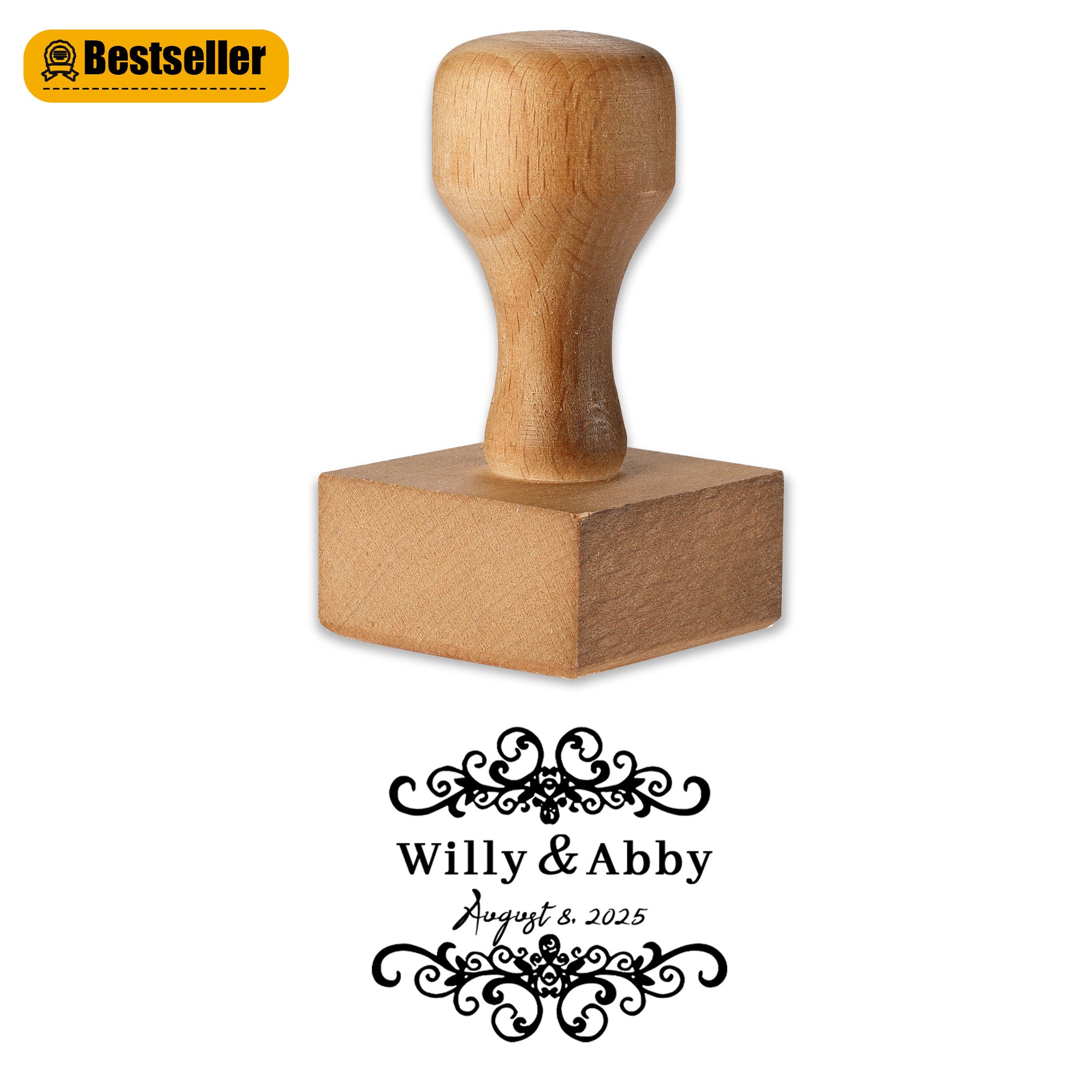 Wedding Gift Rubber Stamp