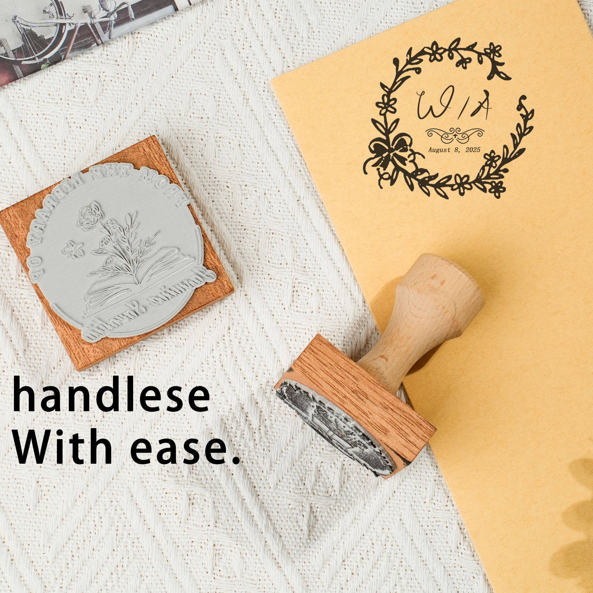 Wedding Gift Rubber Stamp