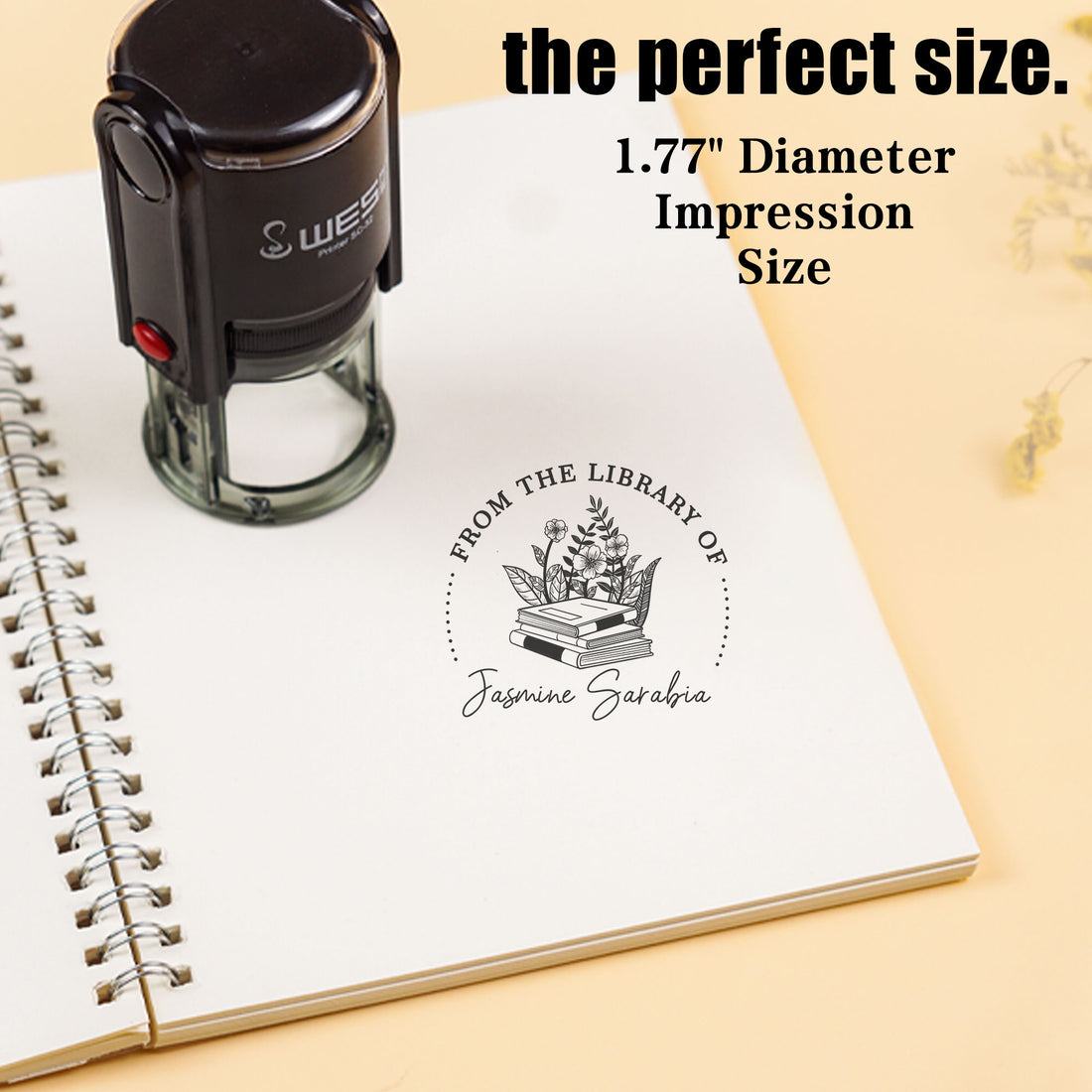 Long‑Lasting Self‑inking Stamp