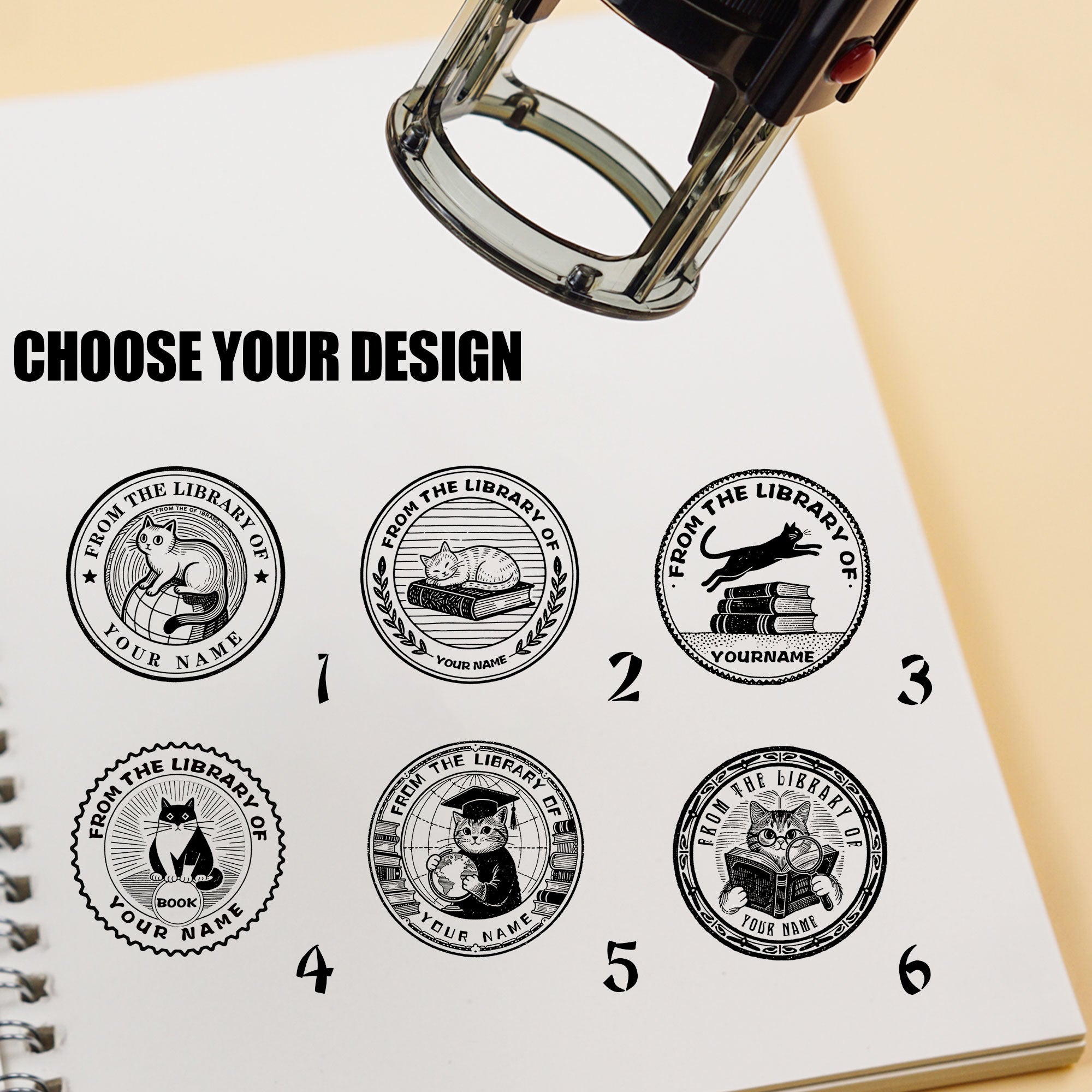 Custom Self‑inking Stamp