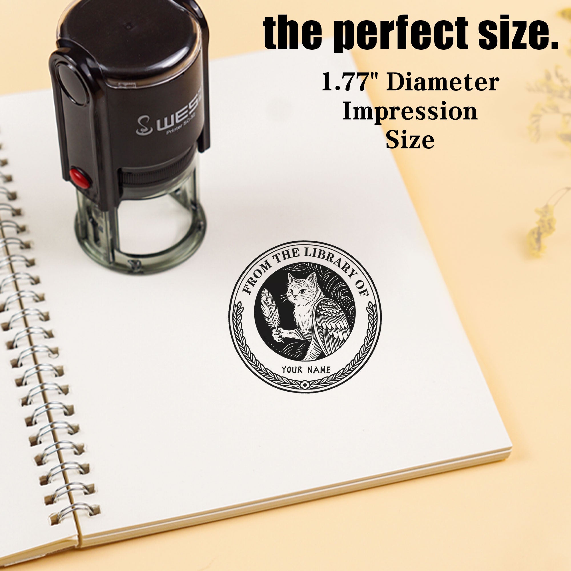Retro Self‑inking Stamp