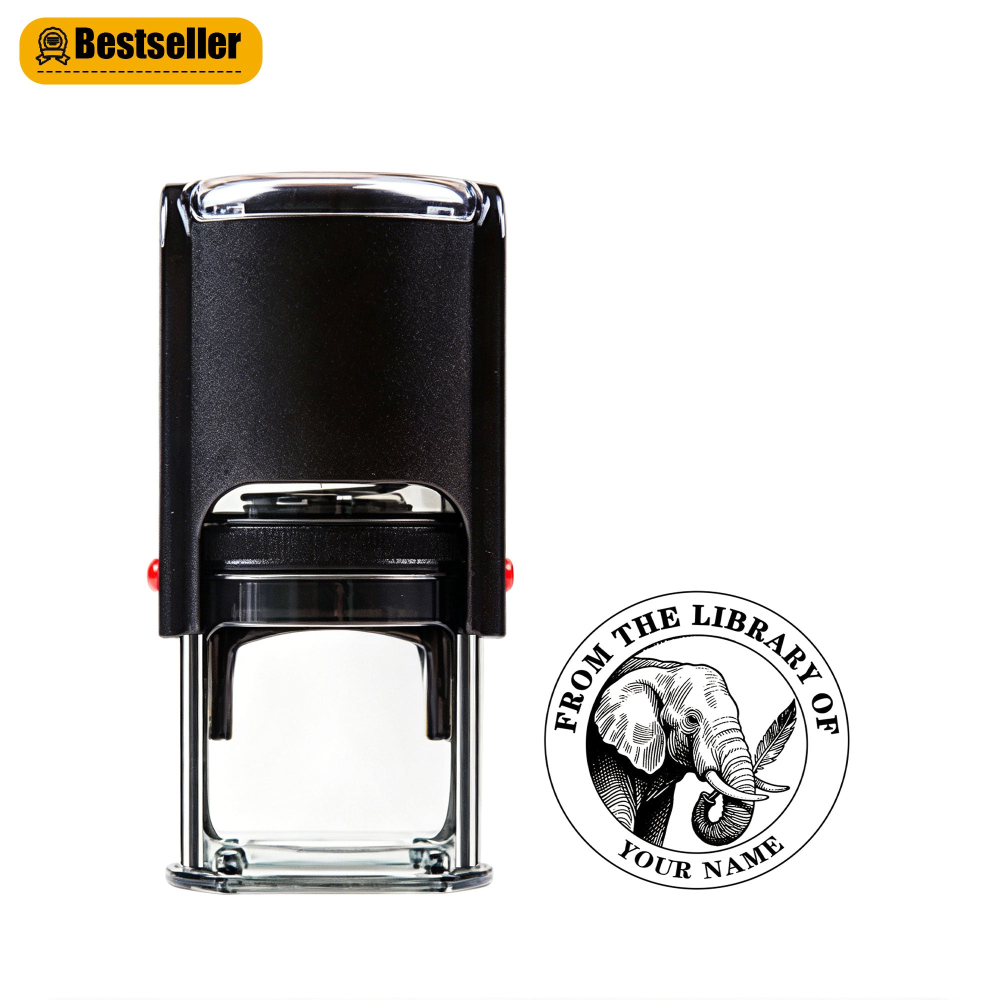 Minimalist Self‑inking Stamp
