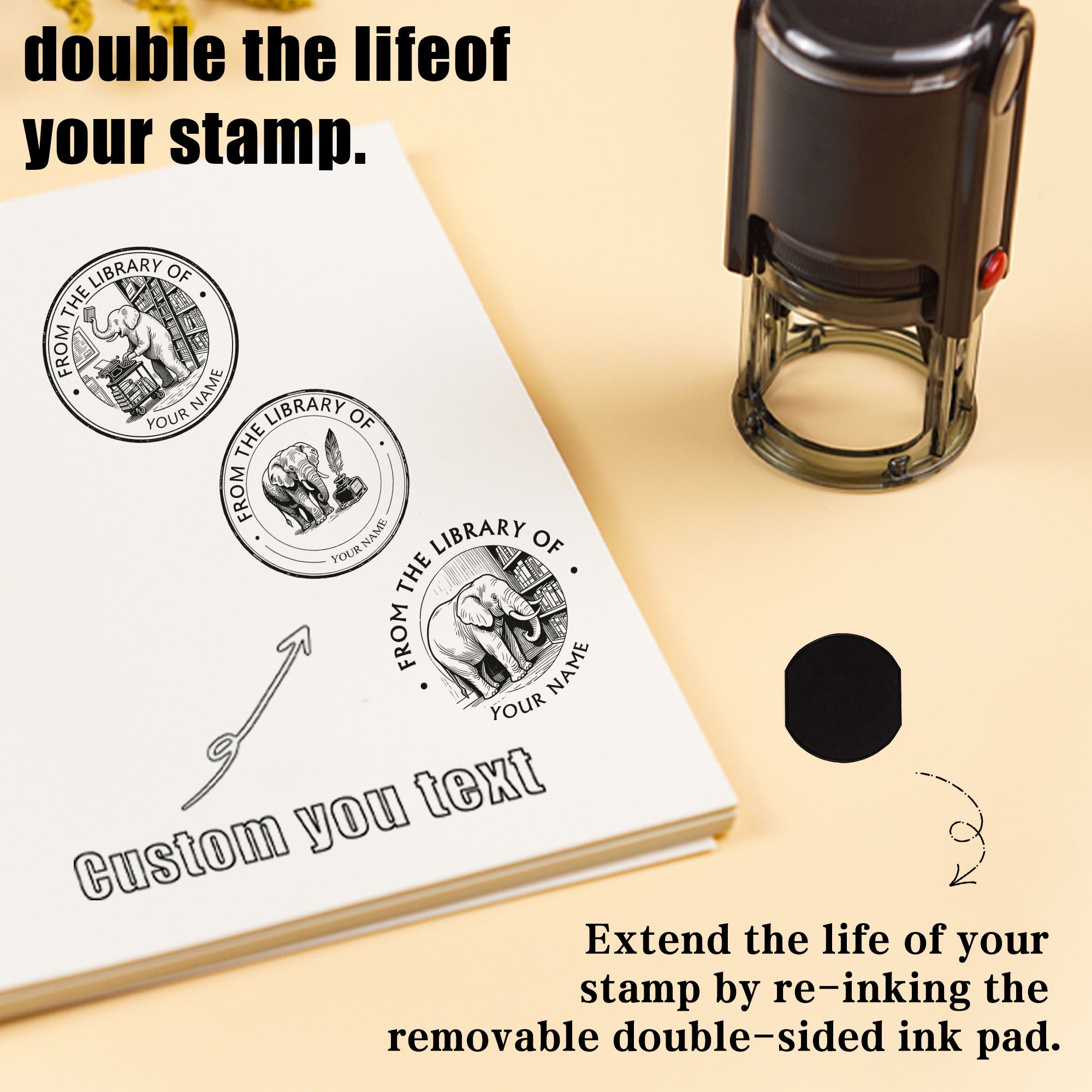 Premium Self‑inking Stamp