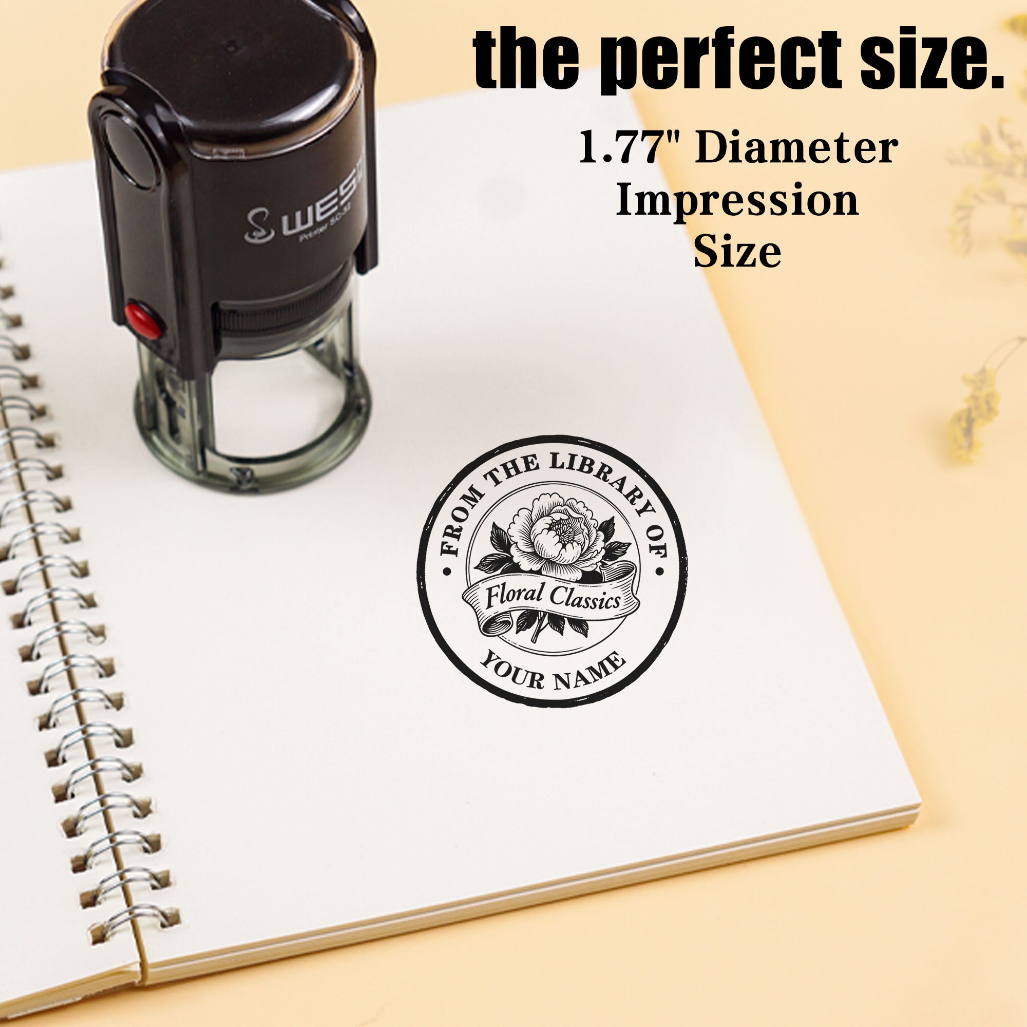 Modern Self‑inking Stamp