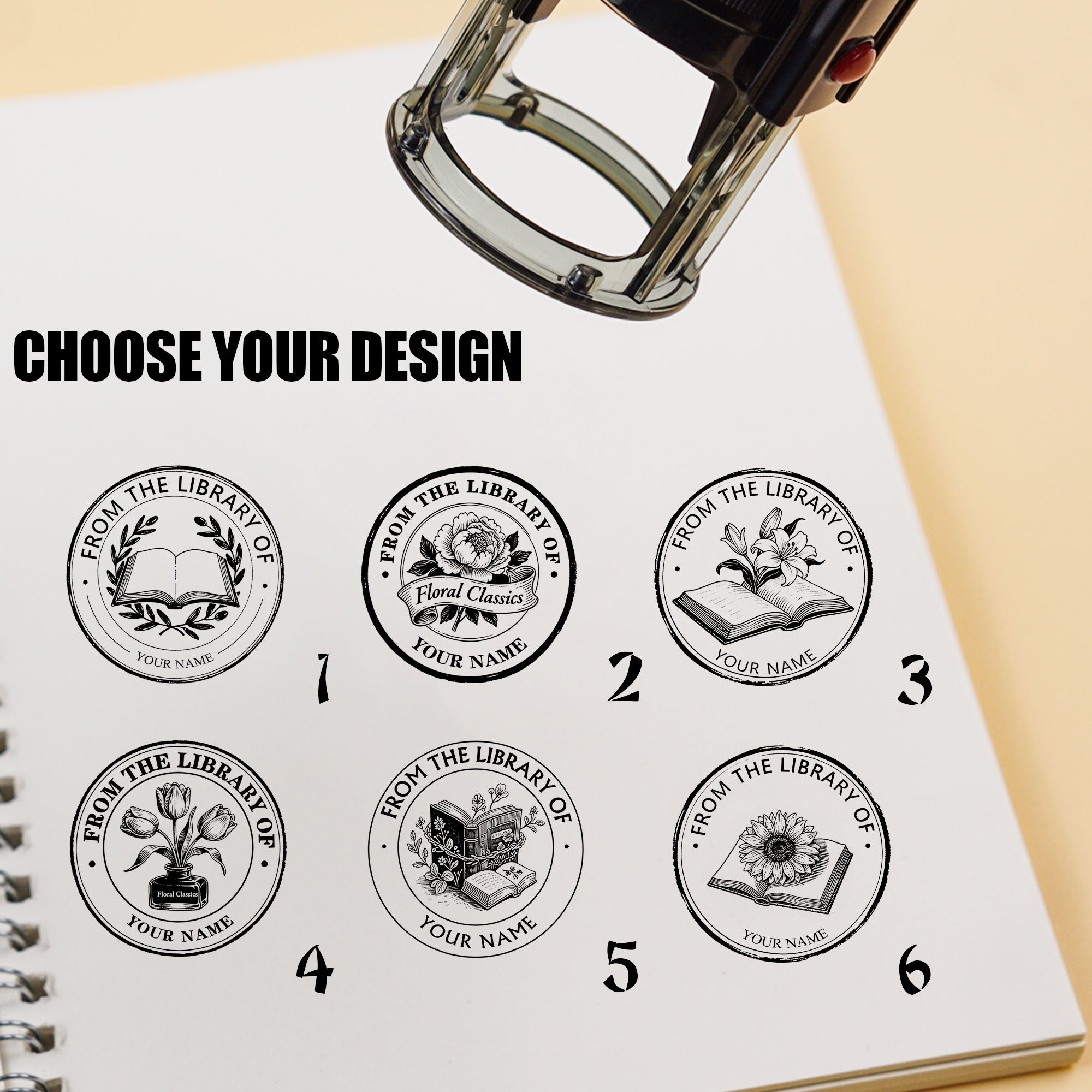 Modern Self‑inking Stamp