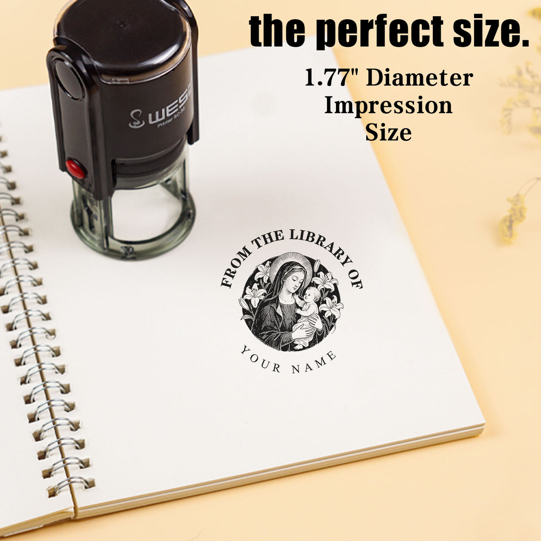 Bohemian Self‑inking Stamp