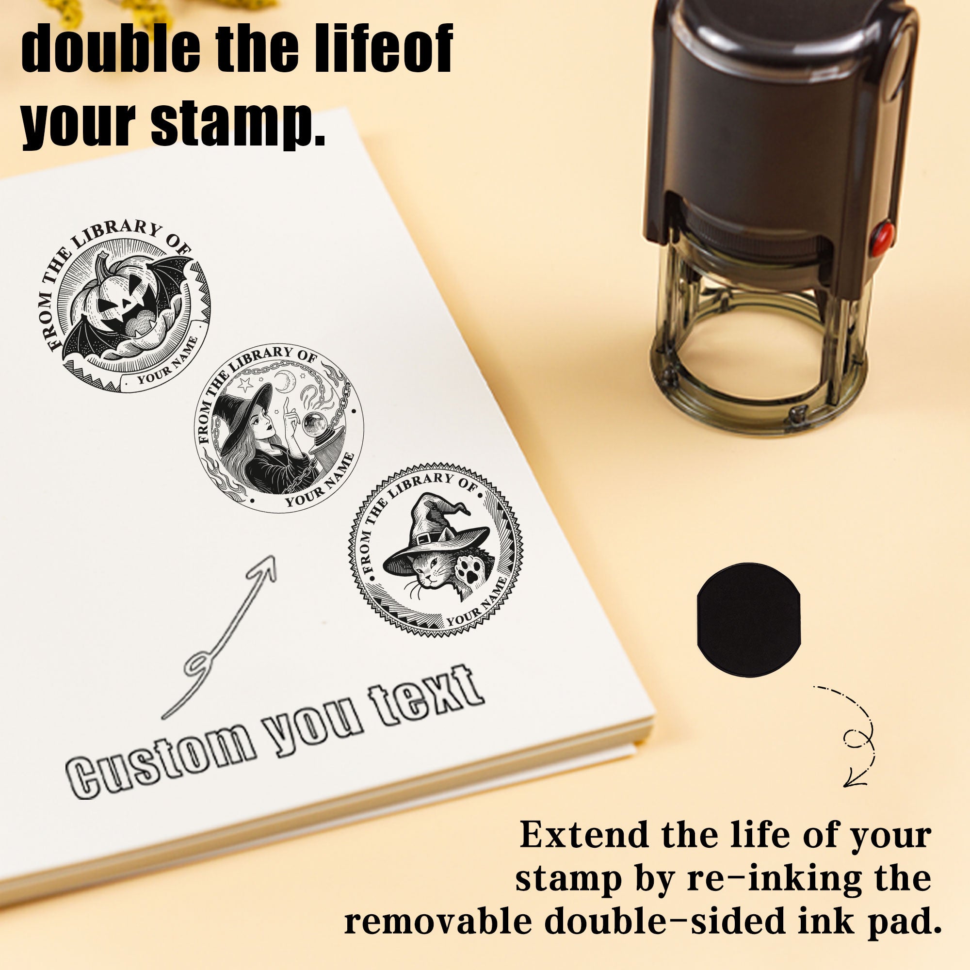 Author Self‑inking Stamp