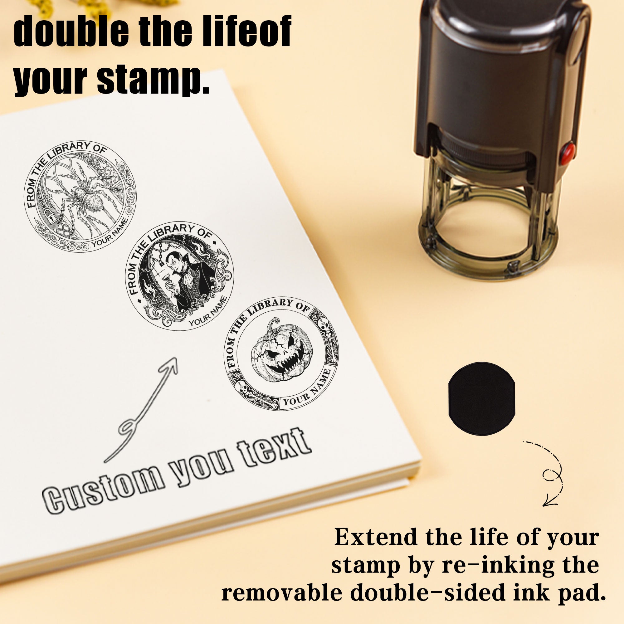 School Self‑inking Stamp