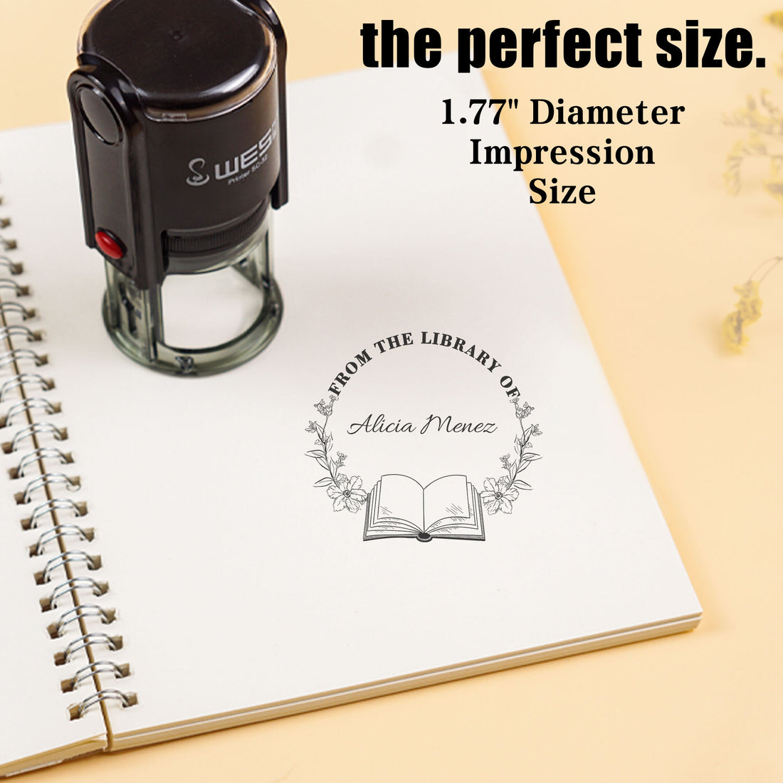 DIY Craft Self‑inking Stamp