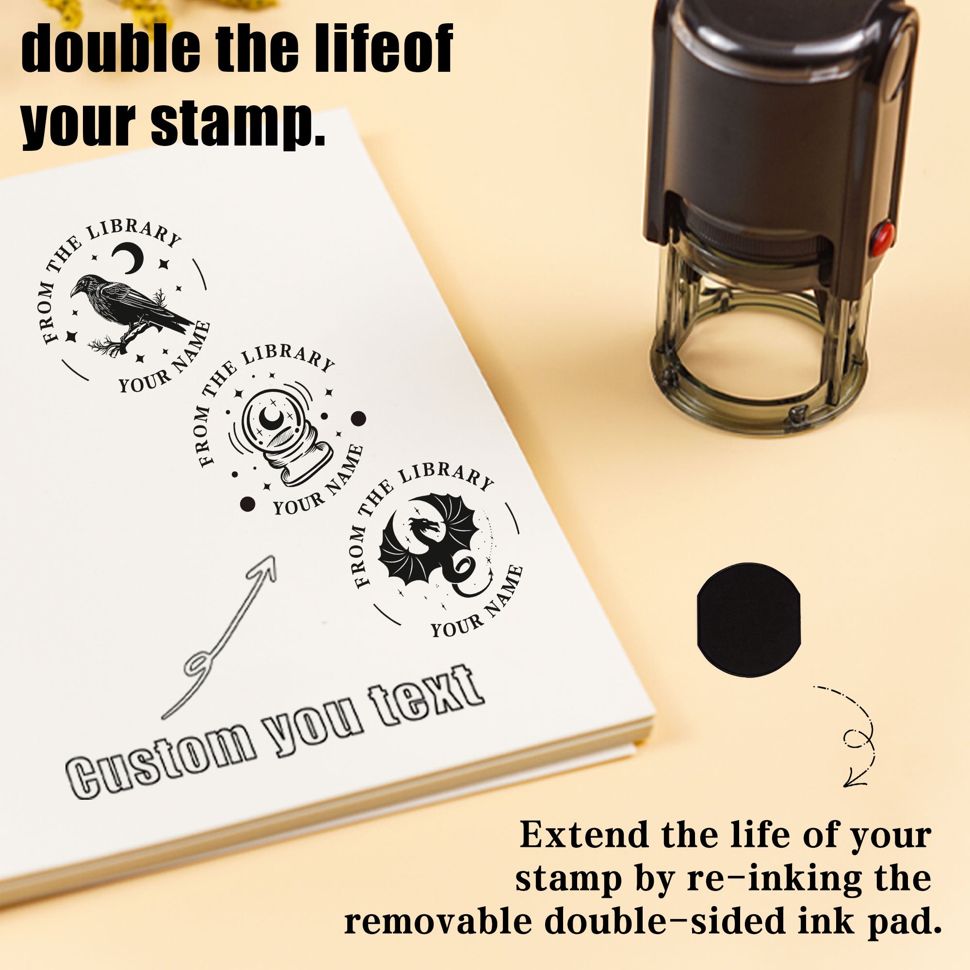 Business Self‑inking Stamp
