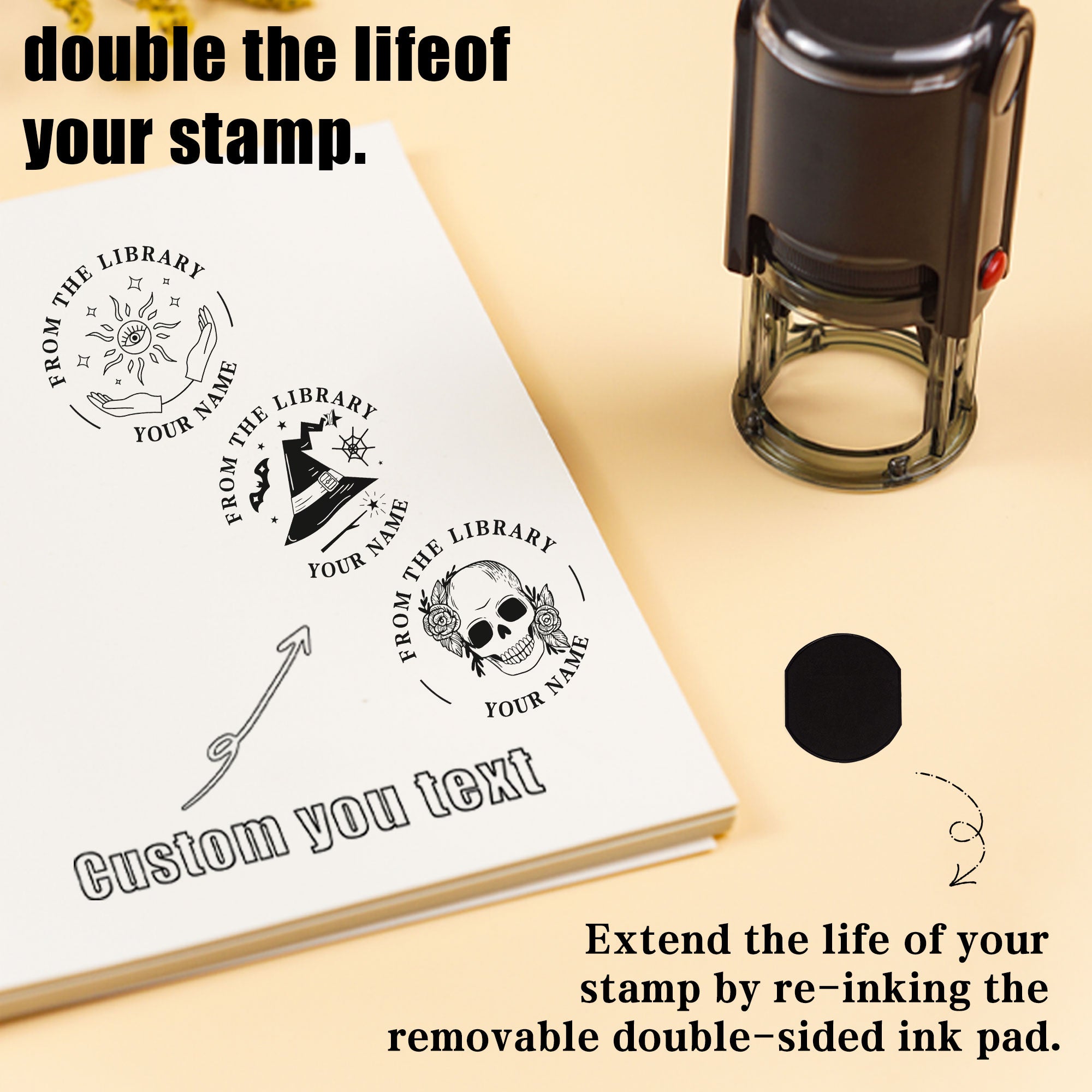 Logo Self‑inking Stamp