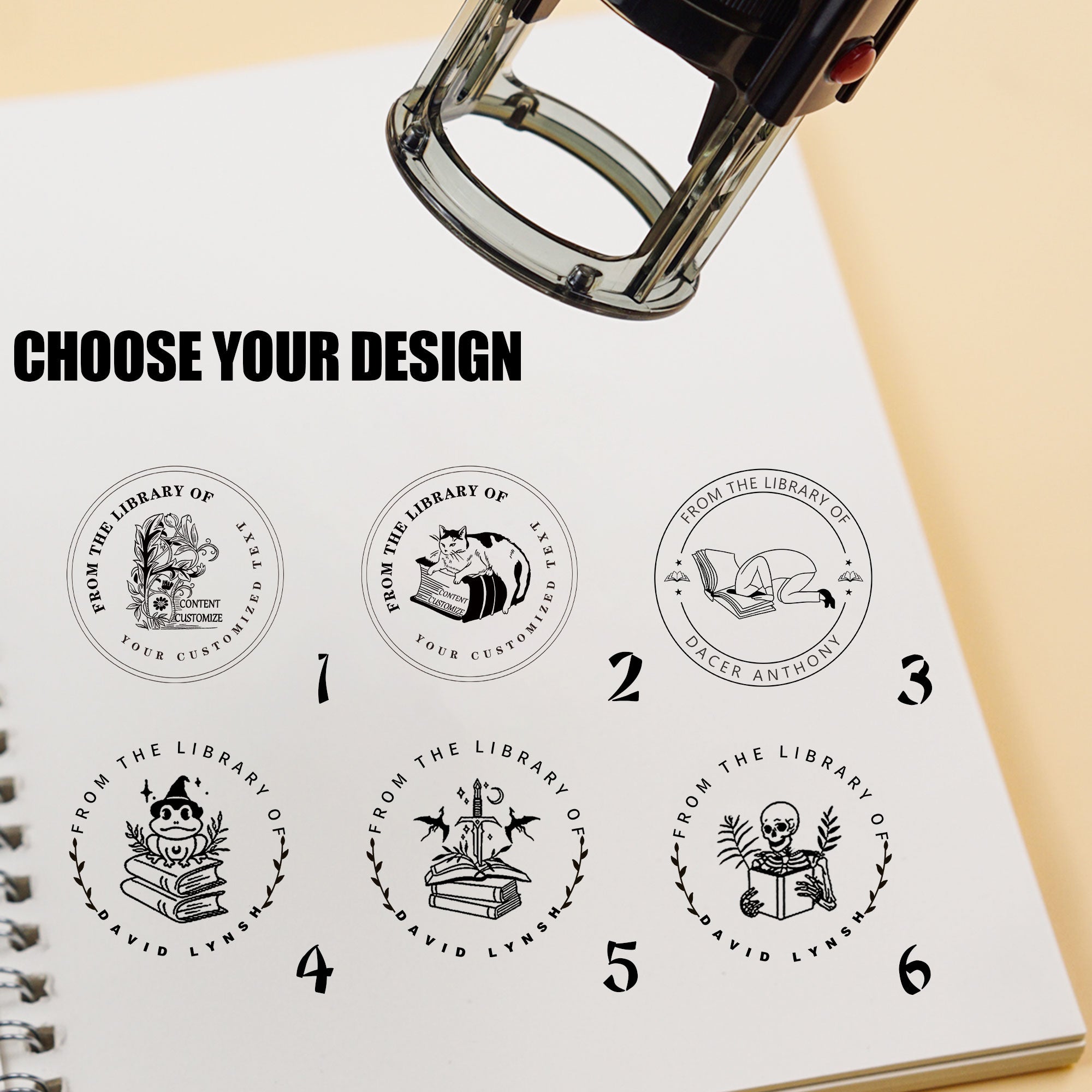 Name Self‑inking Stamp