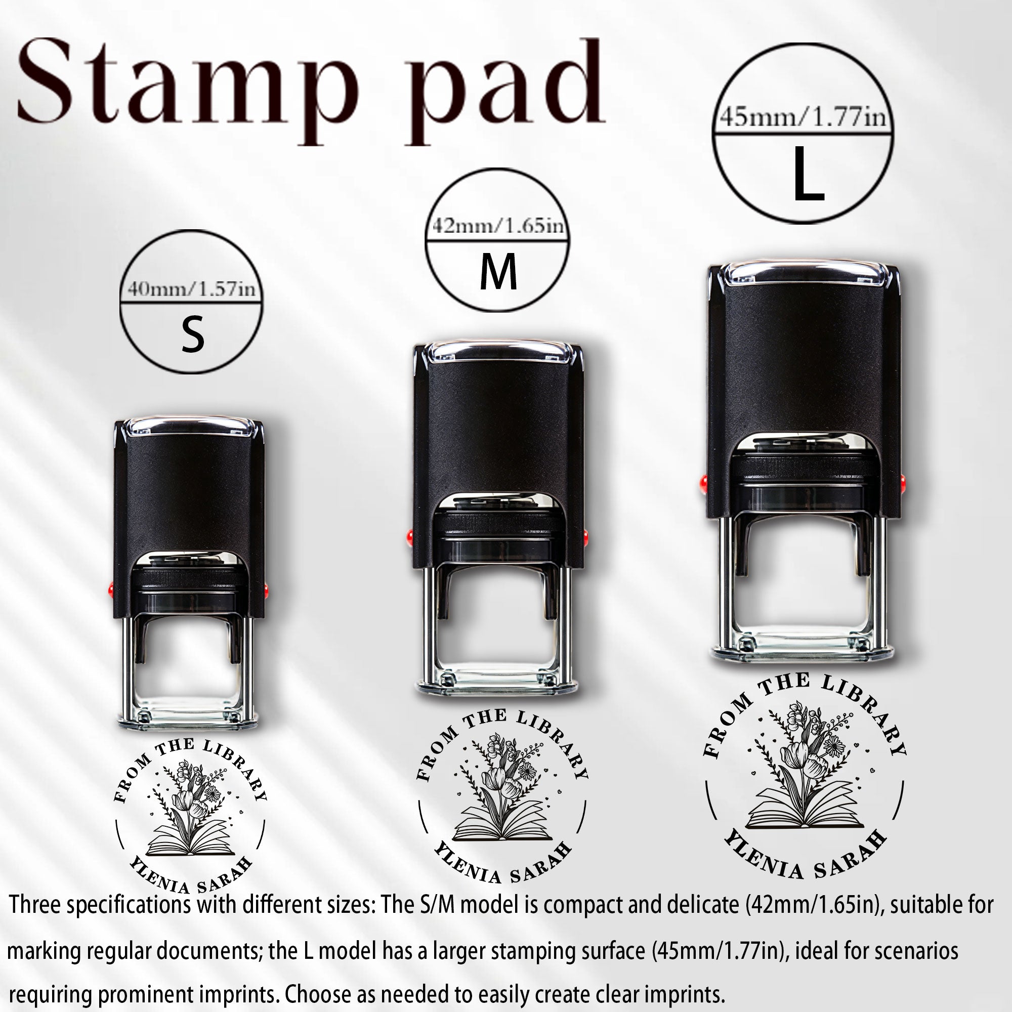 Signature Self‑inking Stamp