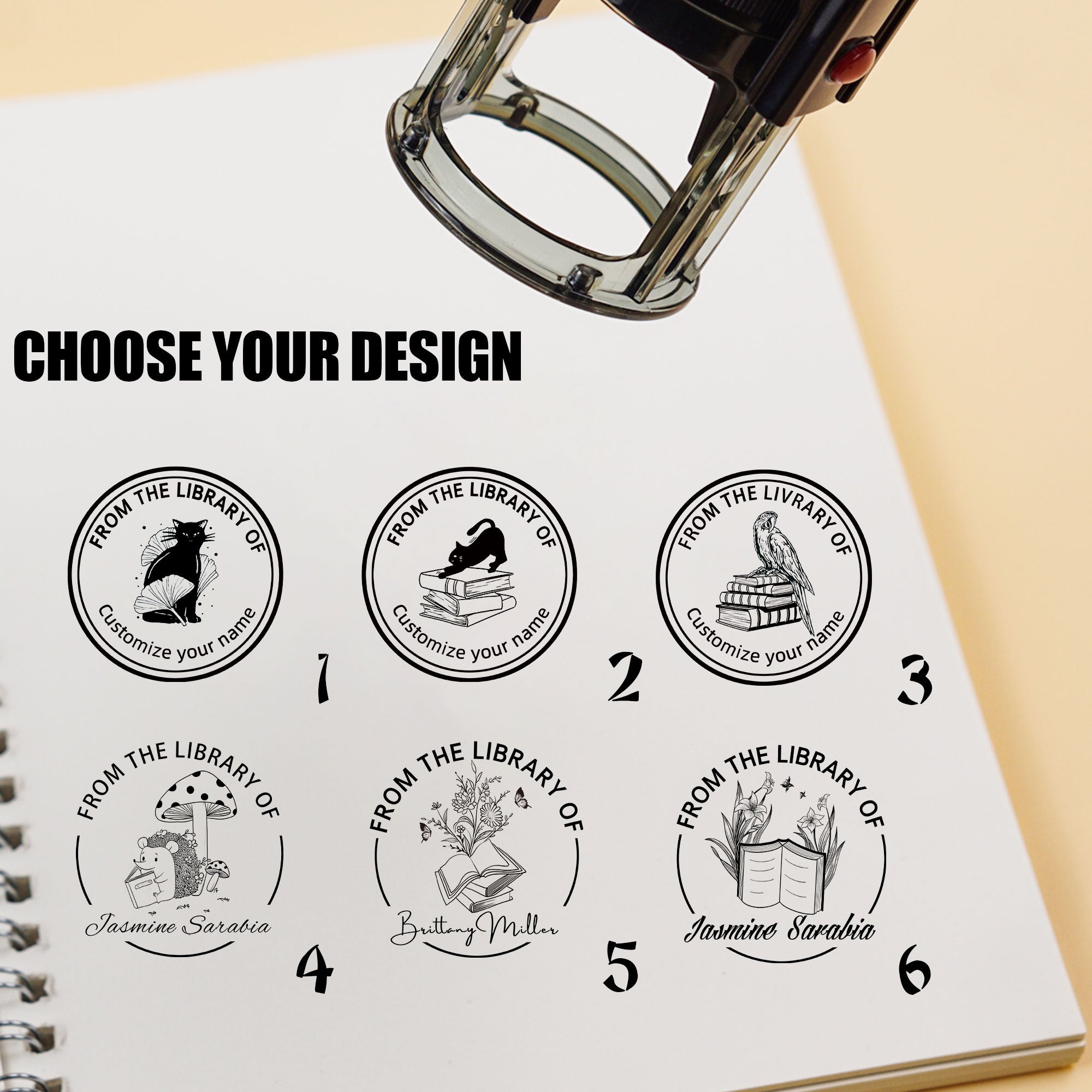 Label Self‑inking Stamp