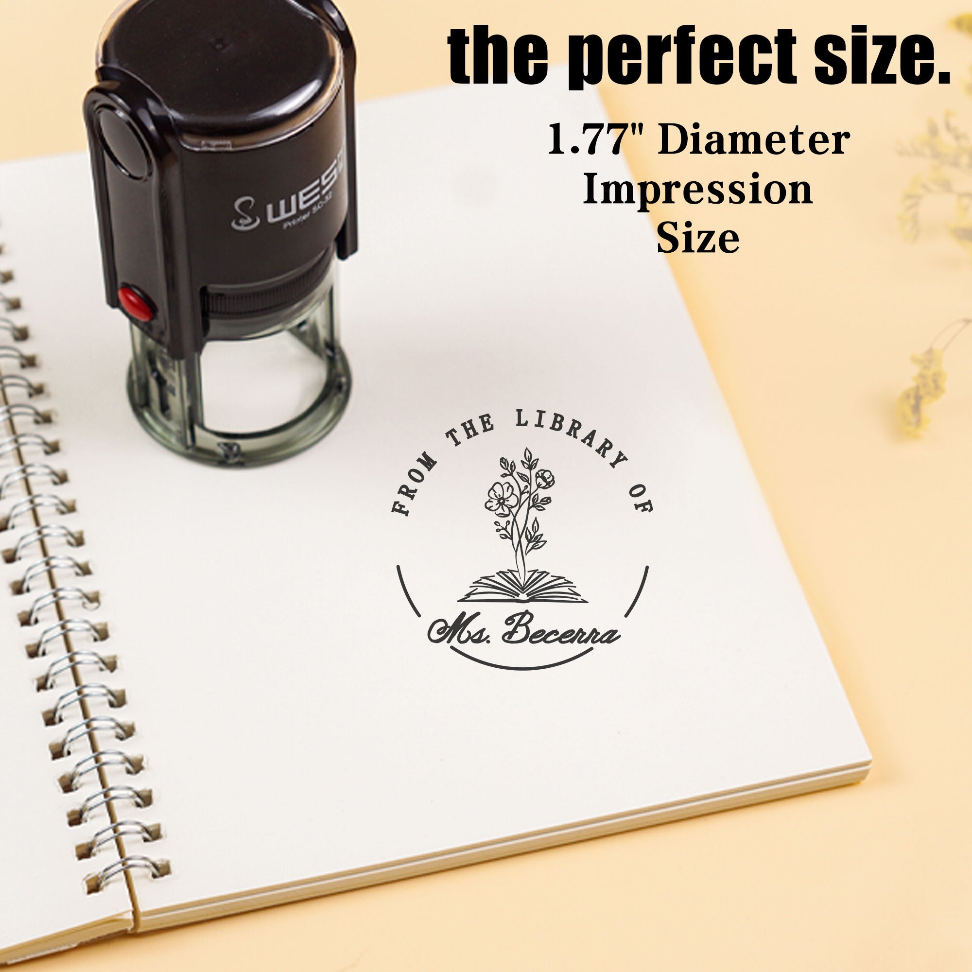 Holiday Self‑inking Stamp