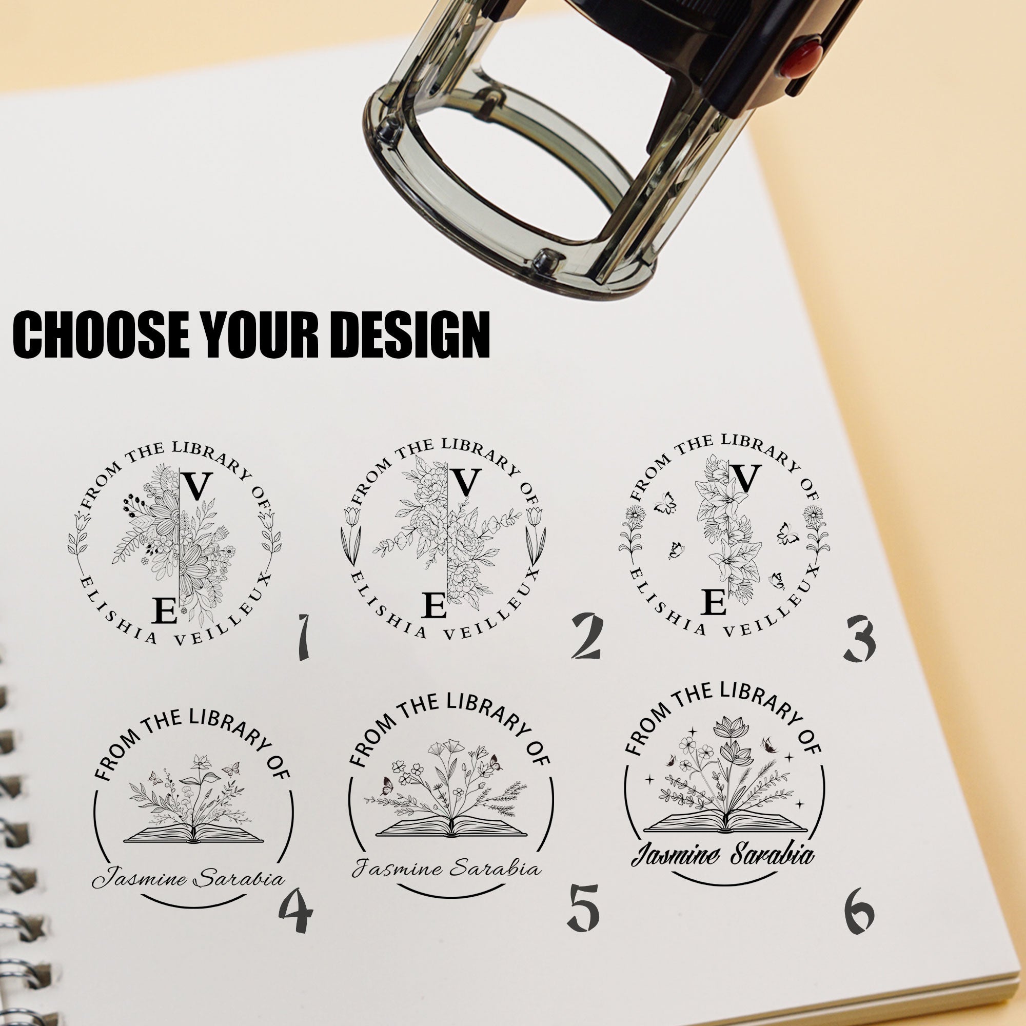 Square Self‑inking Stamp