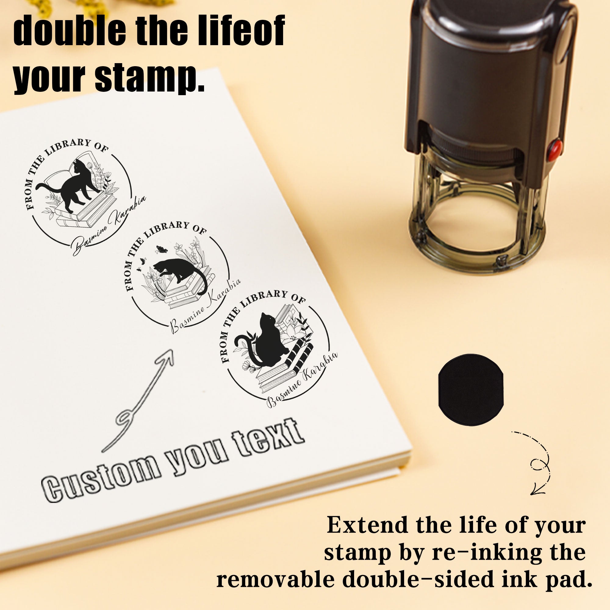 Creative Self‑inking Stamp