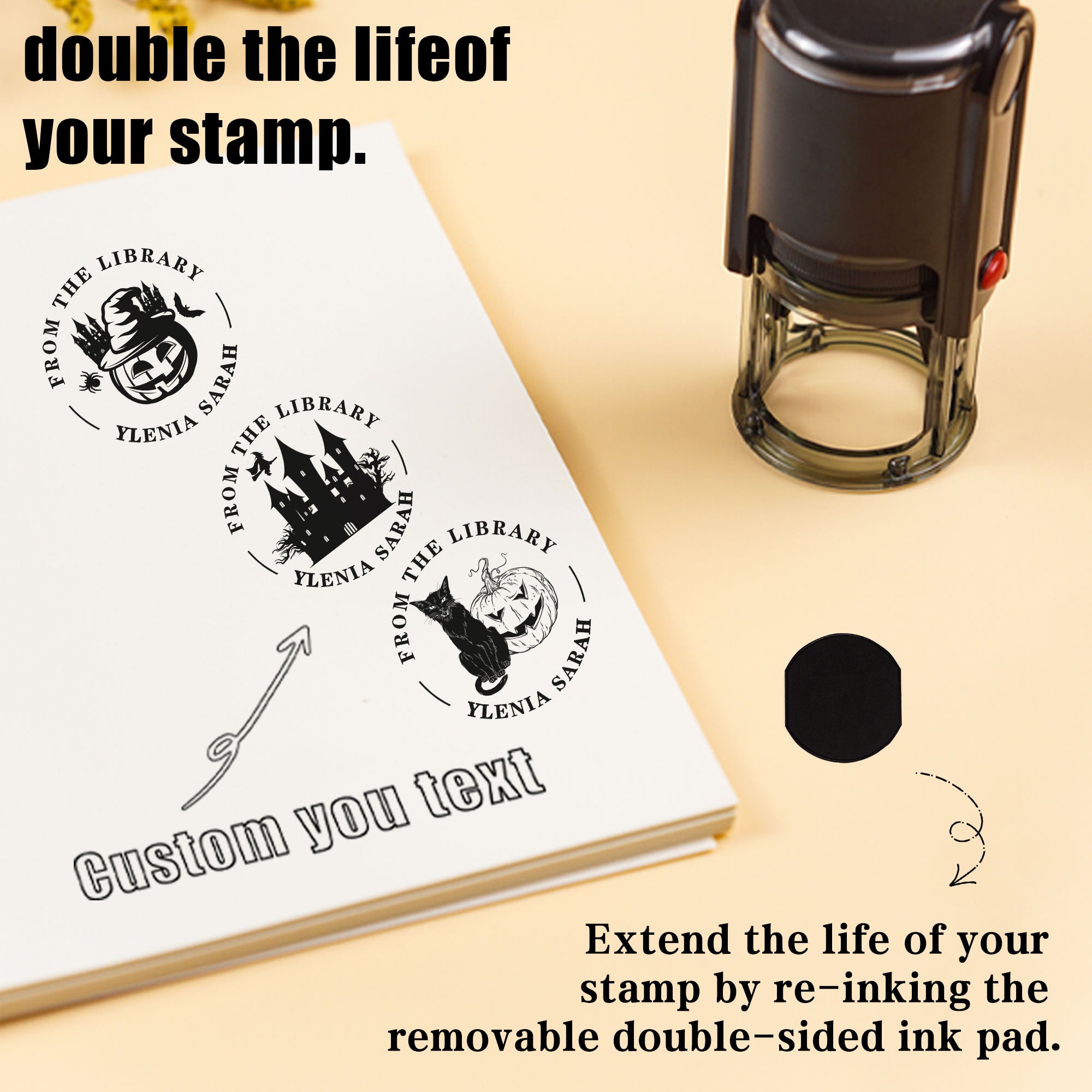 Quick‑Dry Self‑inking Stamp