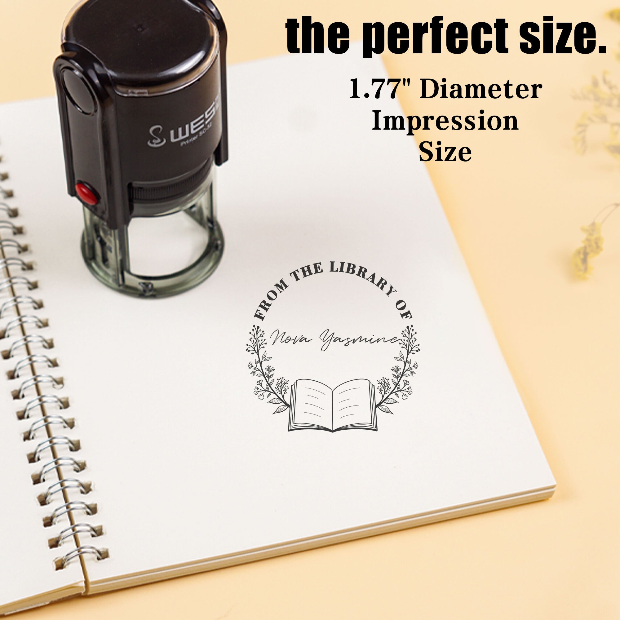 Practical Self‑inking Stamp