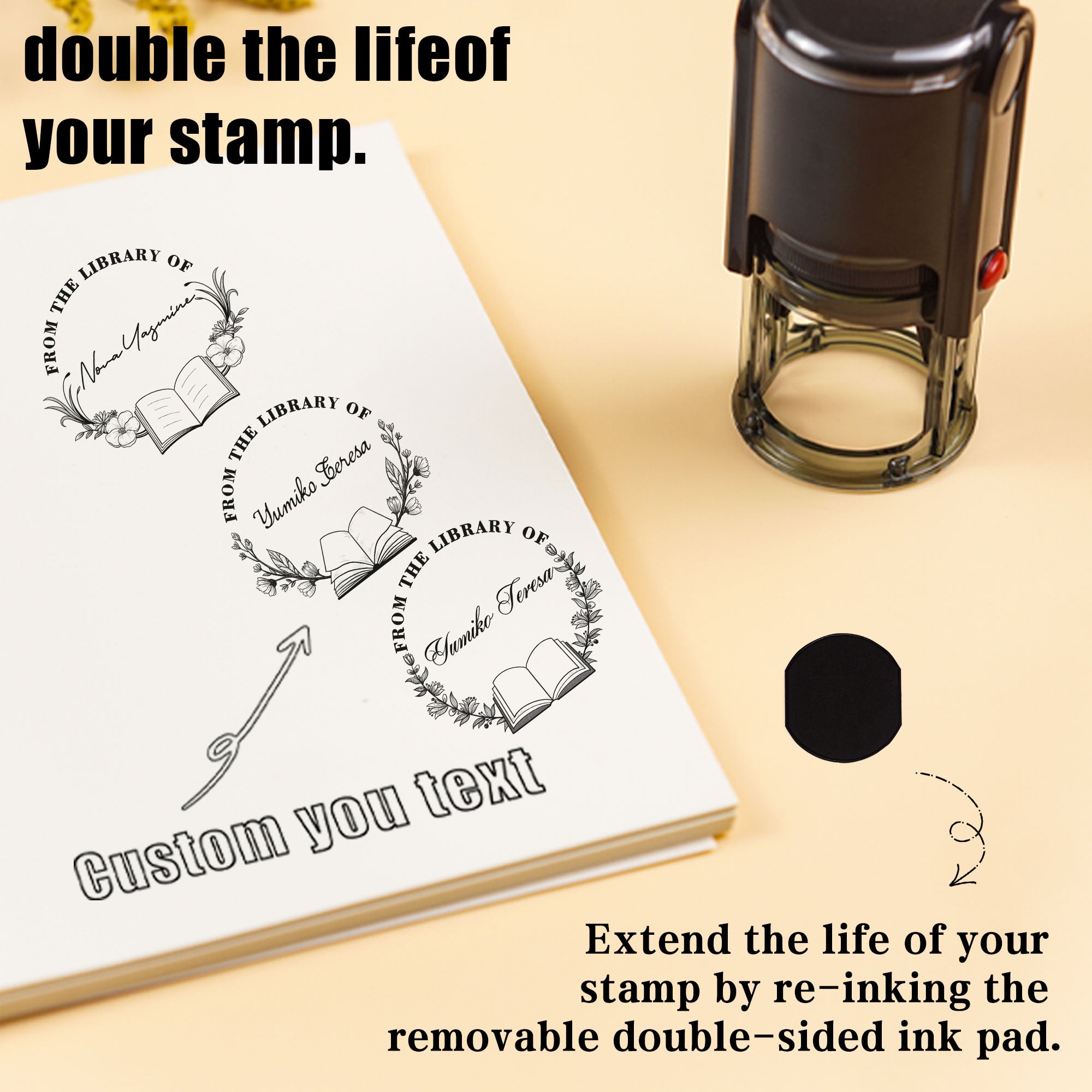 Practical Self‑inking Stamp