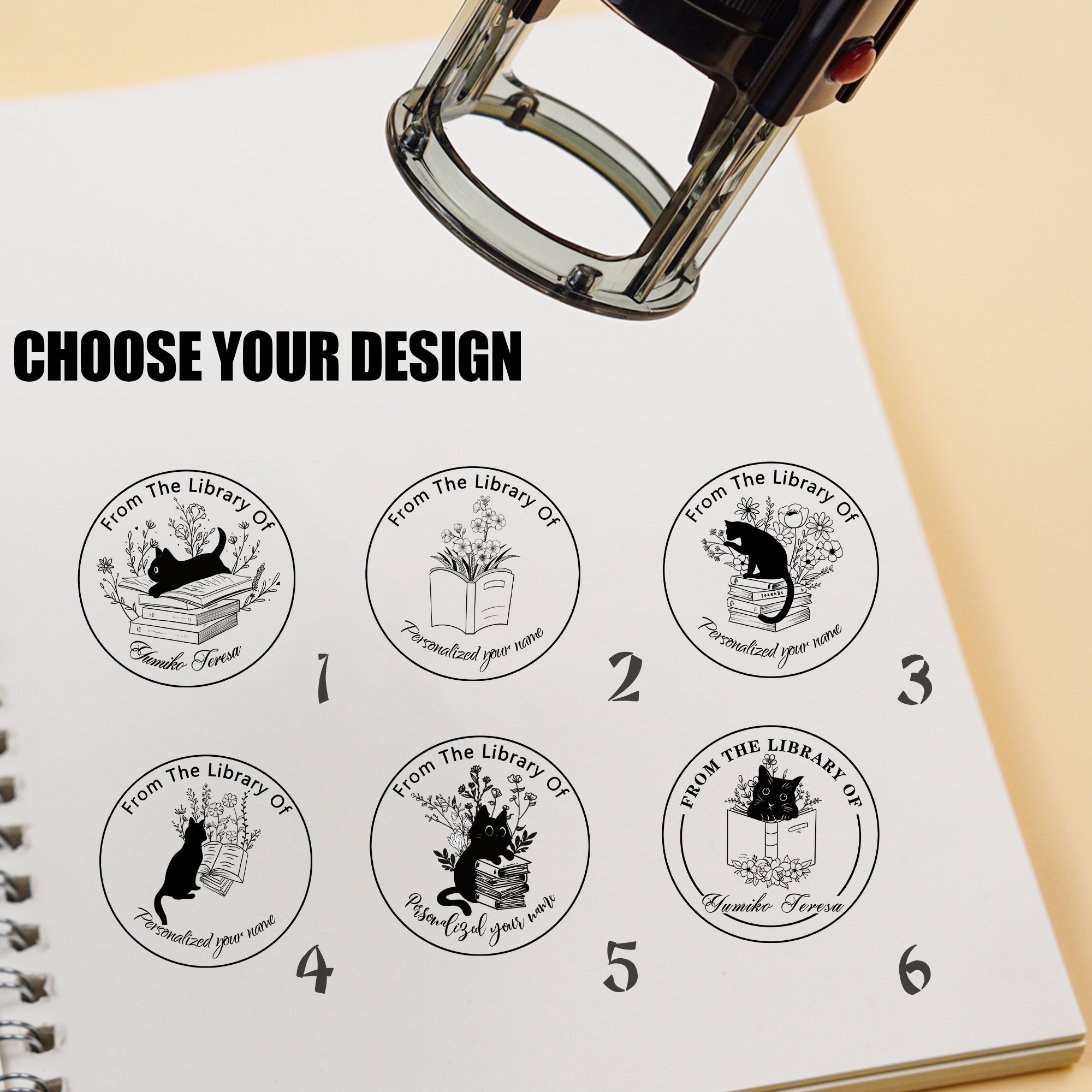 Custom Self‑inking Stamp
